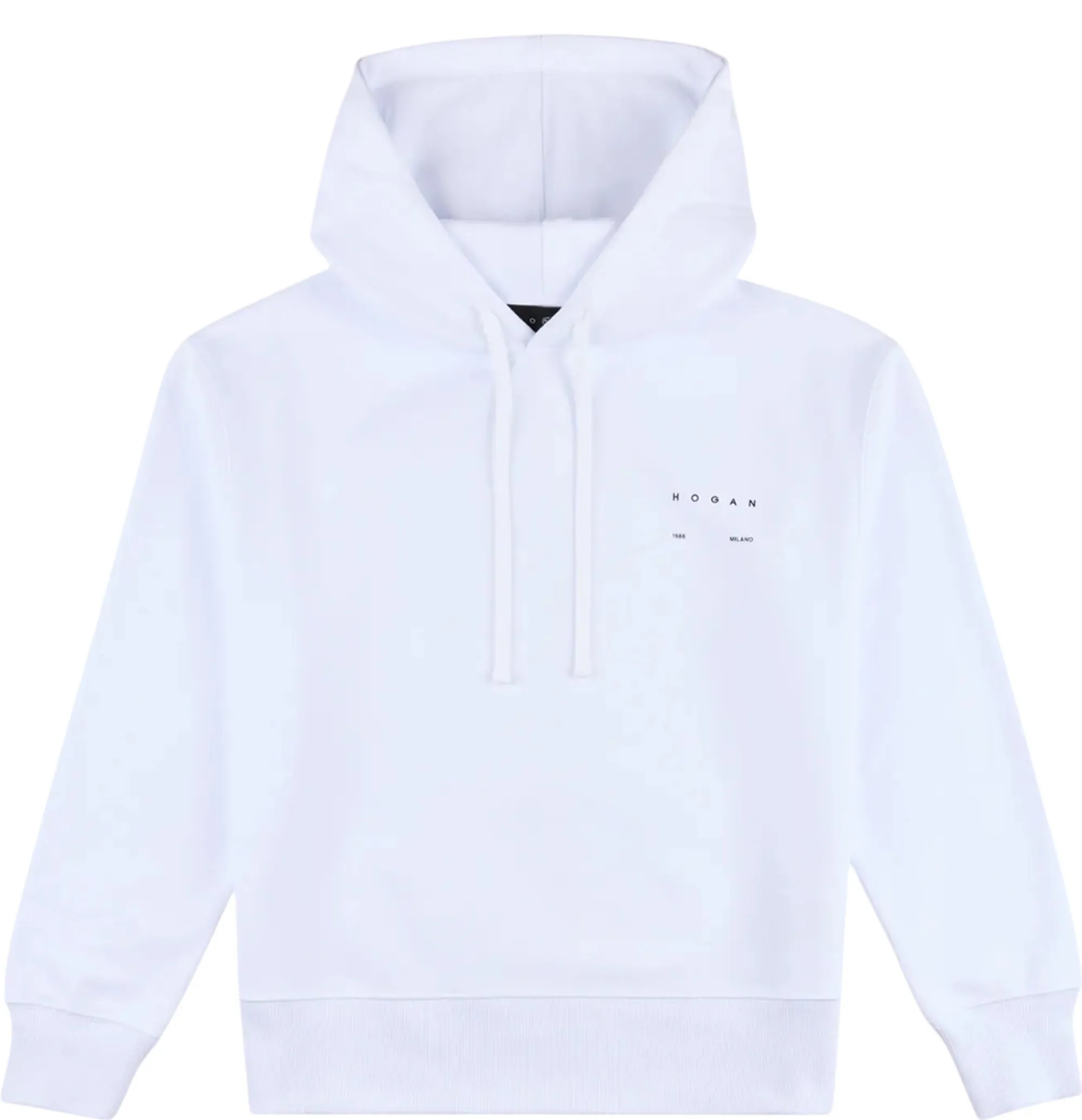 Hogan Felpa In Cotone Bianco Kqwb5520330Zfub001 177100