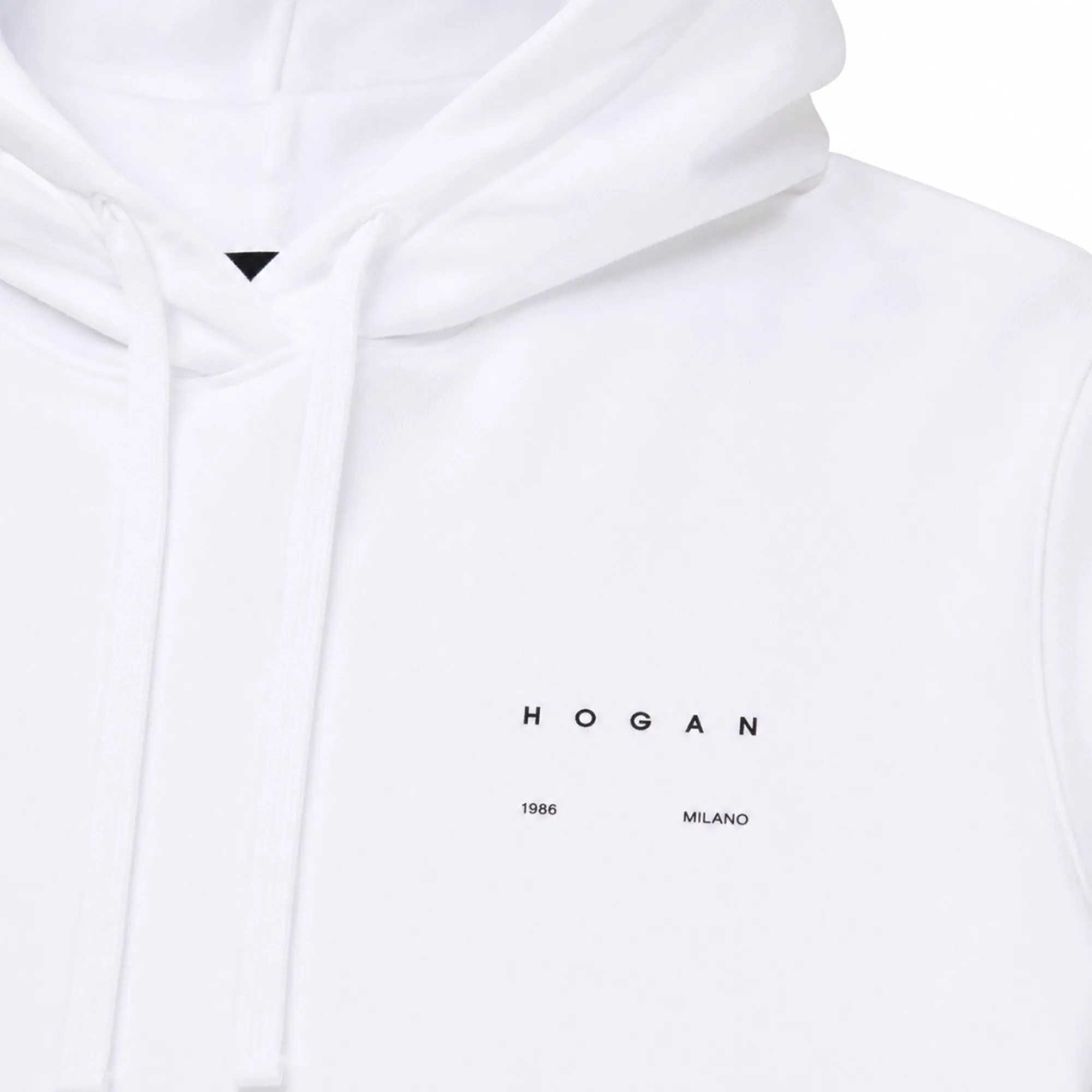 Hogan Felpa In Cotone Bianco Kqwb5520330Zfub001 184104