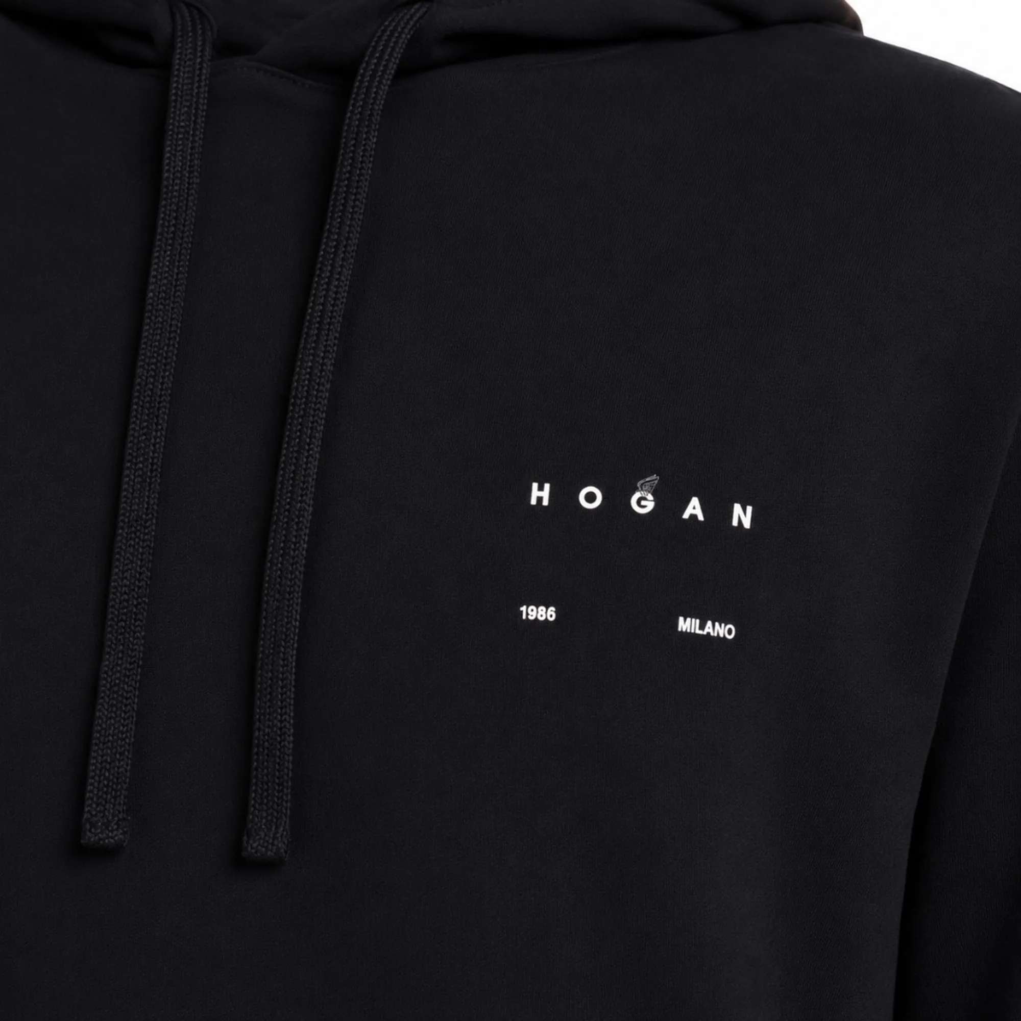 Hogan Felpa In Cotone Nero Kqmb5522290Zfub999 184031