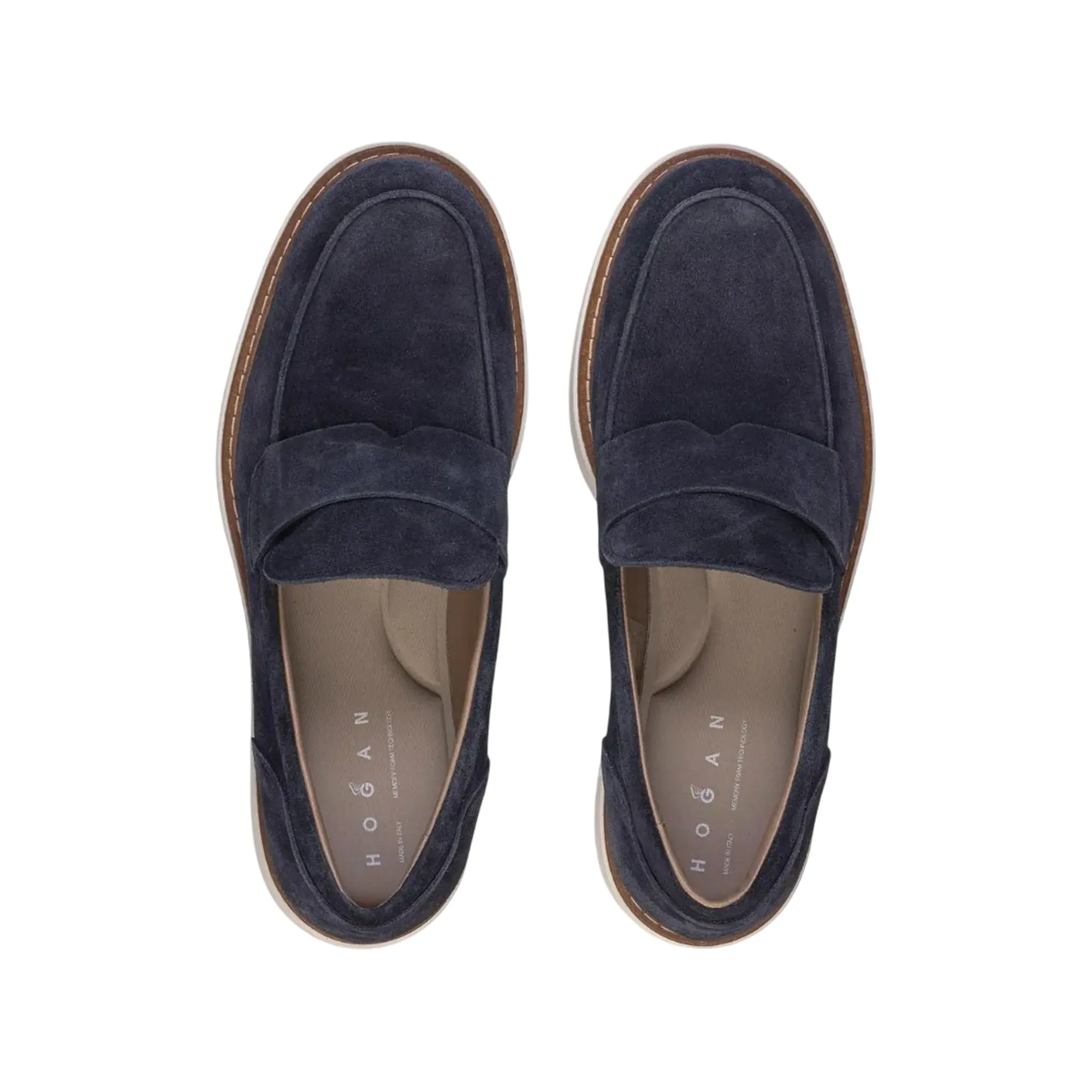 Hogan B'Moccasin H704' Blu Hxm7040Fz10Hg0U835 182783