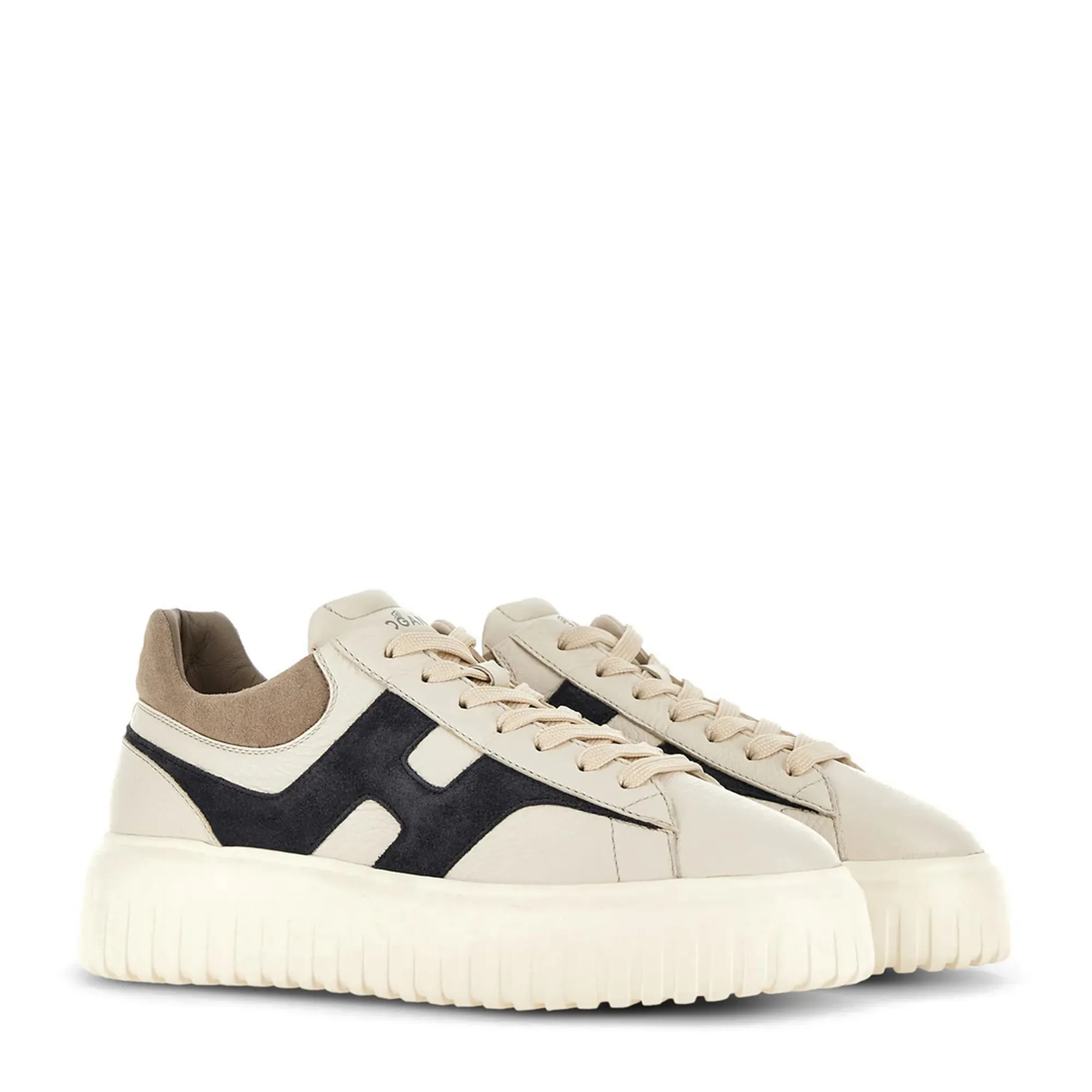 Hogan Sneakers Hoagn H Stripes Beige Hxm6450Fe91Uxi0Rvn 172980