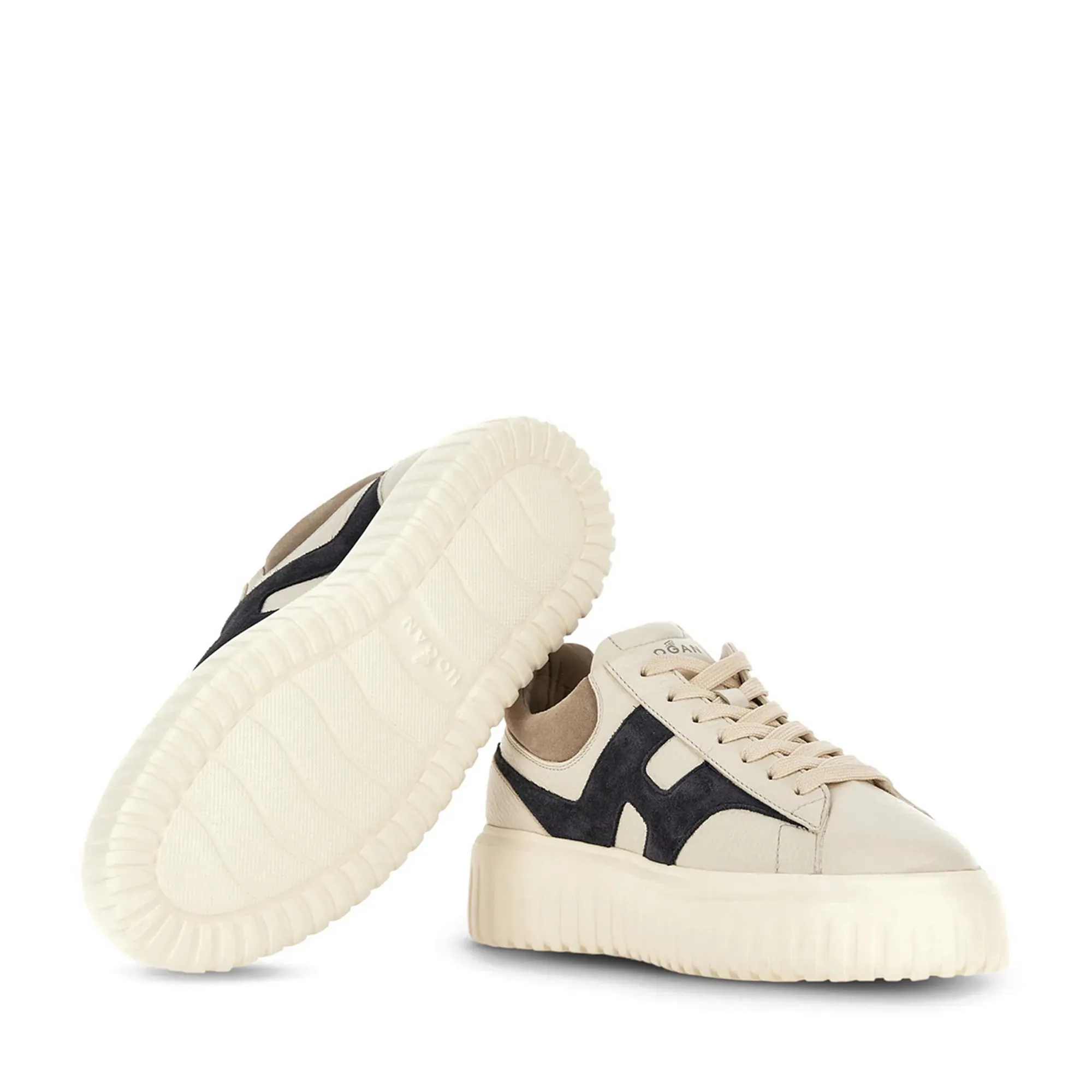 Hogan Sneakers Hoagn H Stripes Beige Hxm6450Fe91Uxi0Rvn 172984