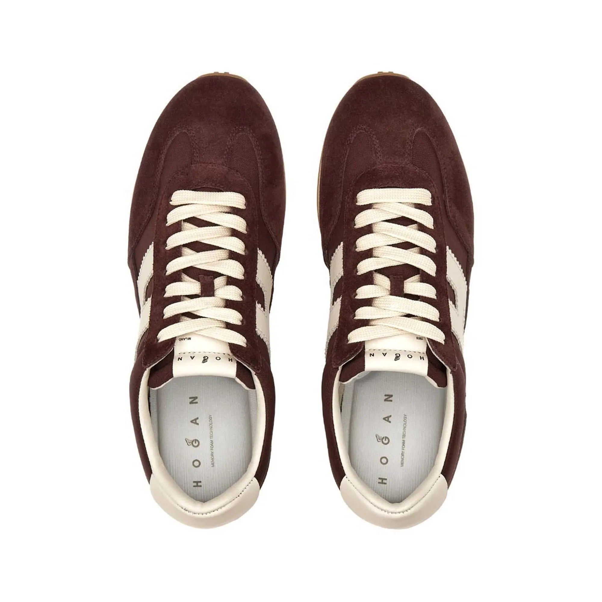Hogan Sneakers Hogan Athletic H727 Bordeaux Hxw7270Gh10V4R0Cph 192278