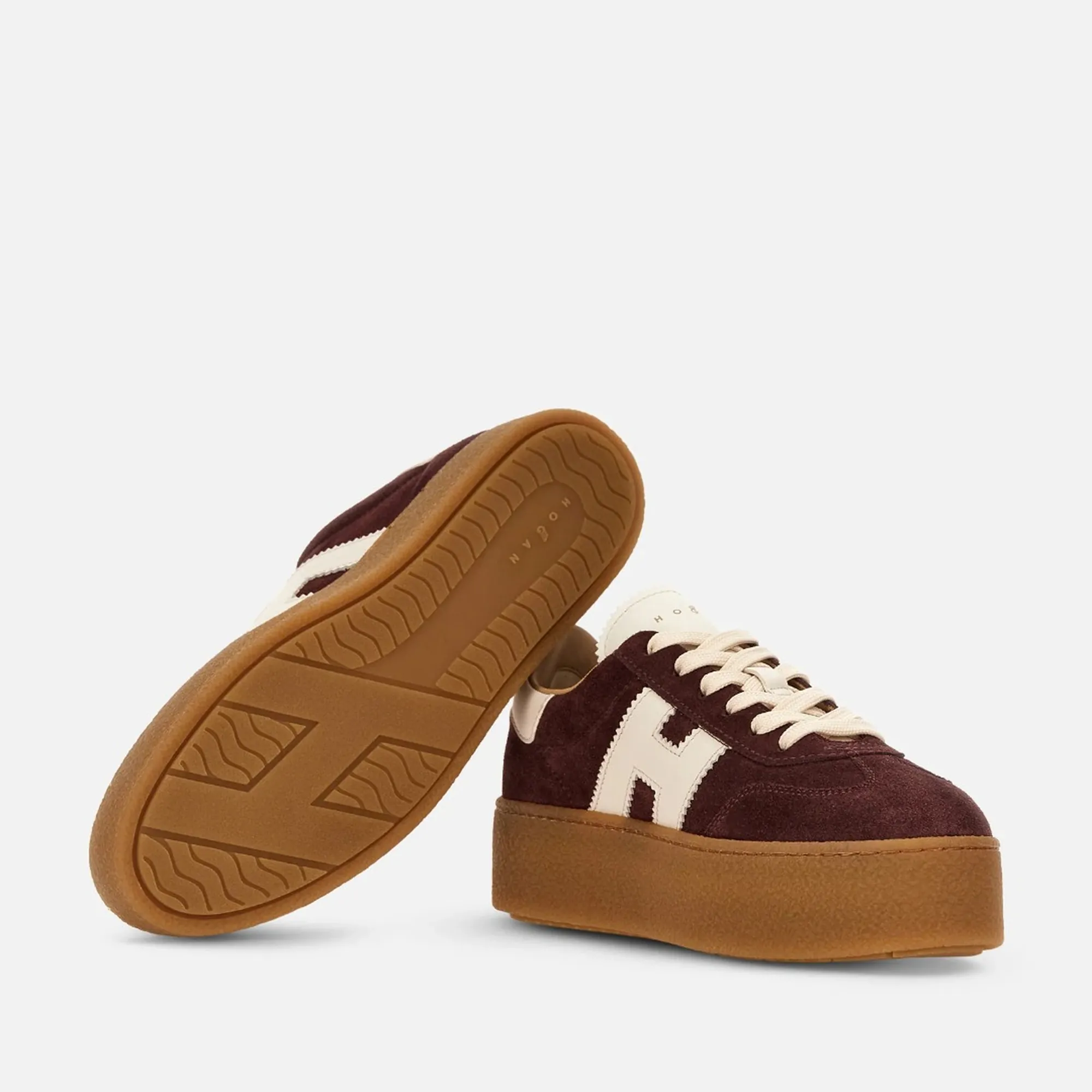 Hogan Sneakers Hogan Cool H698 Bordeaux Hxw6980Fb60Ul60Uuj 190103