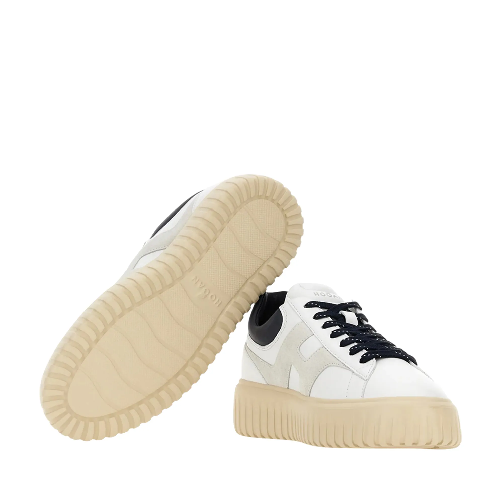 Hogan B'Hogan H-Stripes Sneakers ' Ivory Hxm6450Fe91Uit3014 155694