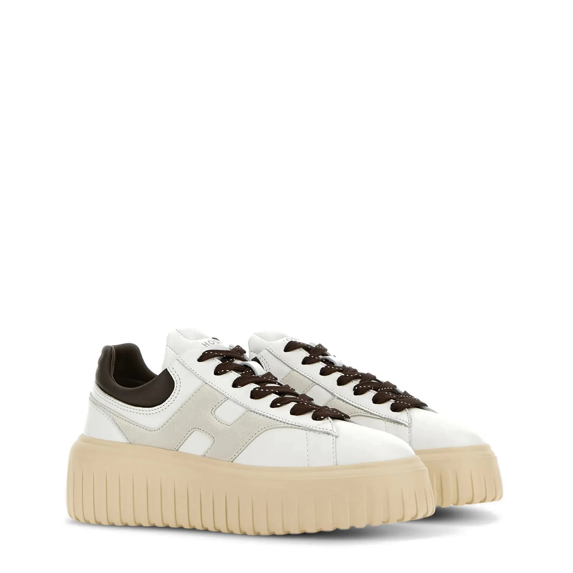 Hogan B'Hogan H-Stripes Sneakers ' White Hxw6450Fe91Uit0Baz 155988