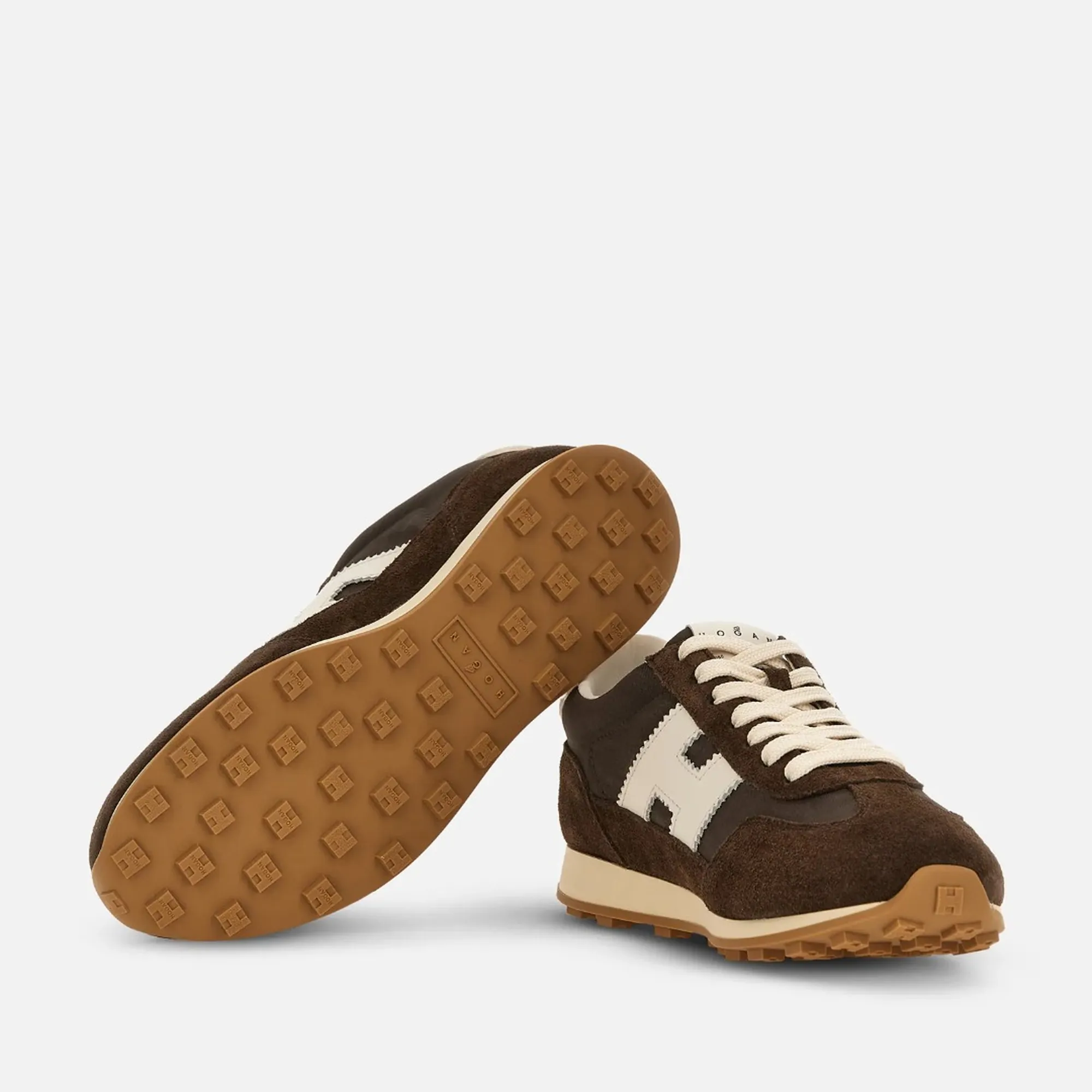 Hogan Sneakers Hoogan Athletic H727 Marrone Hxw7270Gh10V4R0Cq1 190114