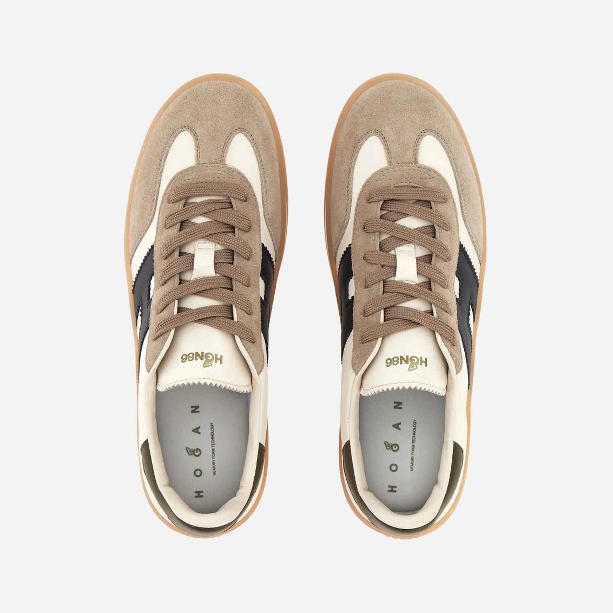 Hogan B'Sneakers Hoogan Cool' Ivory Hxm6470Fb60Uhc964M 190062