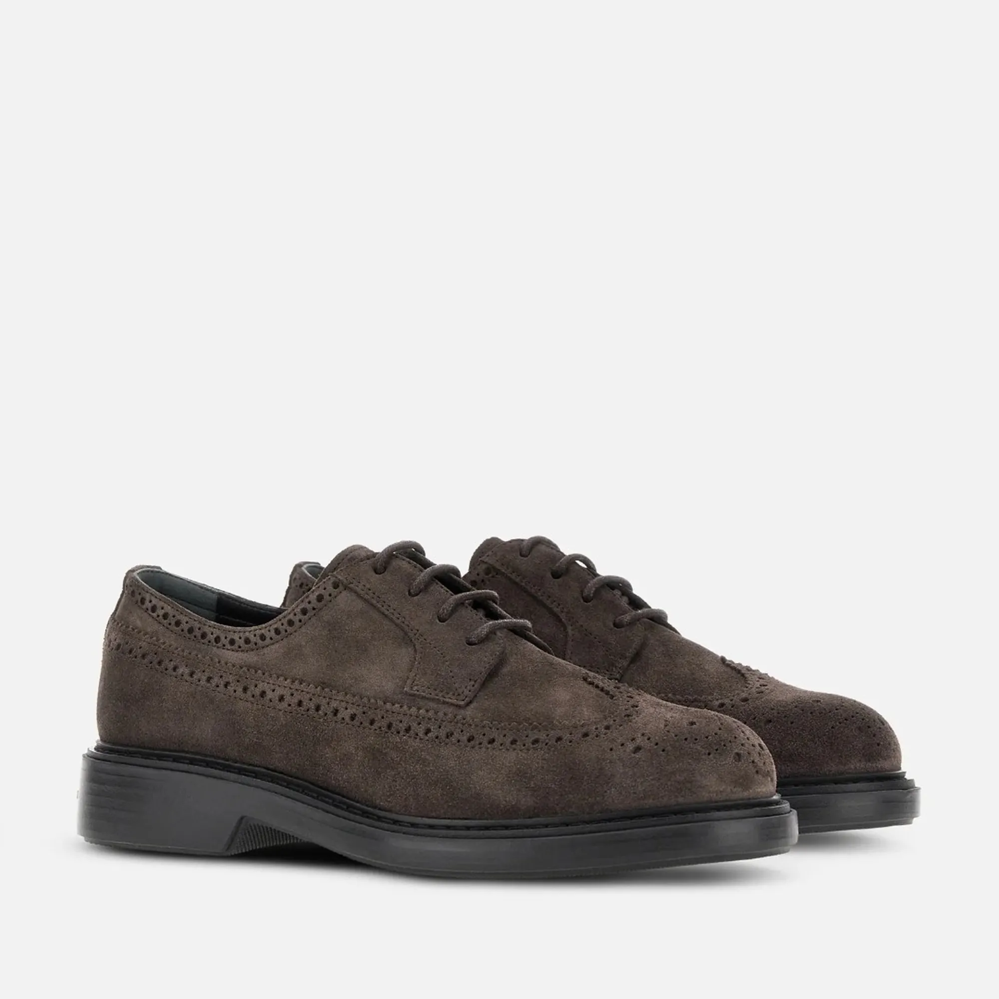 Hogan B'Hogan H740 Lace-Up Shoes' Brown Hxm7040Fz50Hg0S808 190170