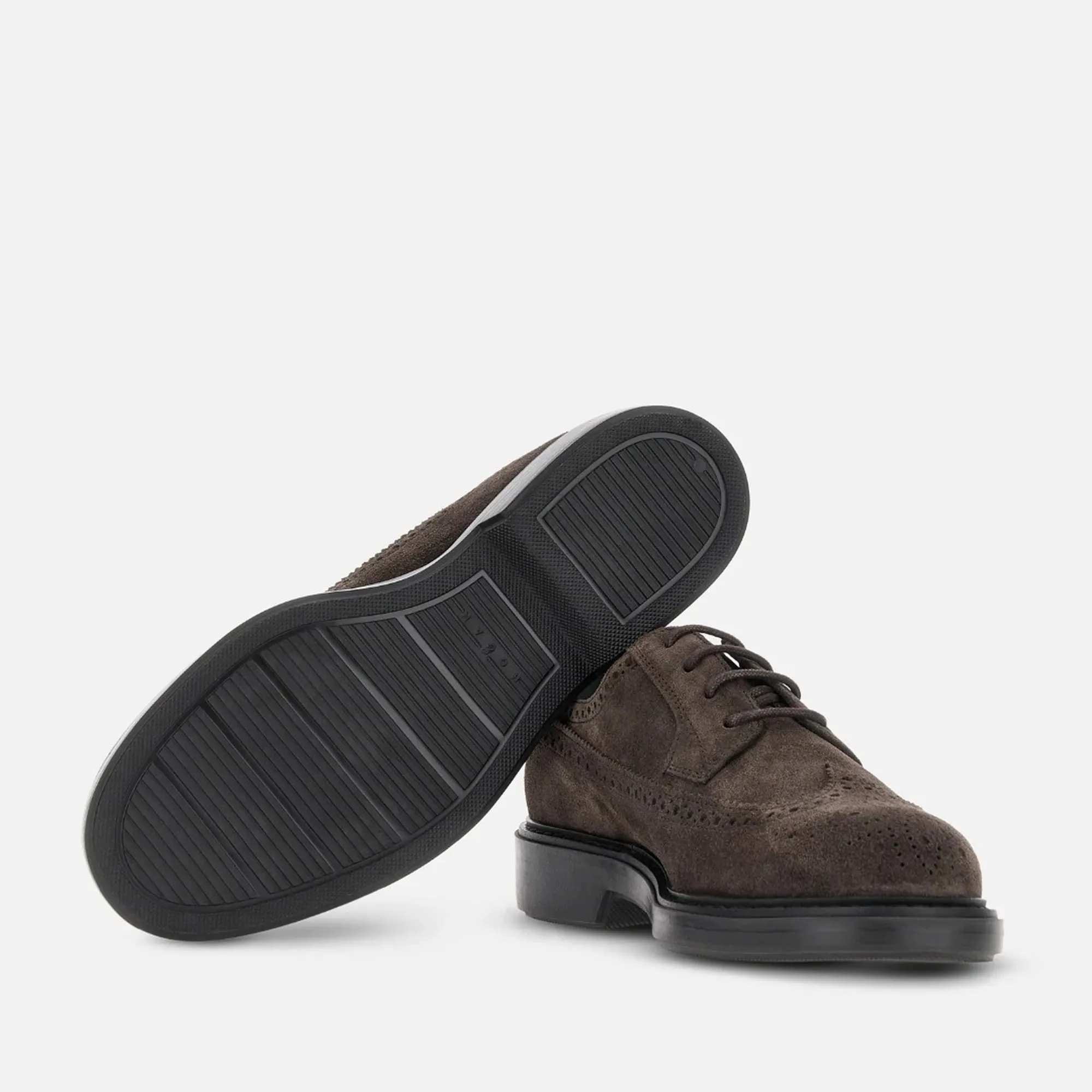 Hogan B'Hogan H740 Lace-Up Shoes' Brown Hxm7040Fz50Hg0S808 190172