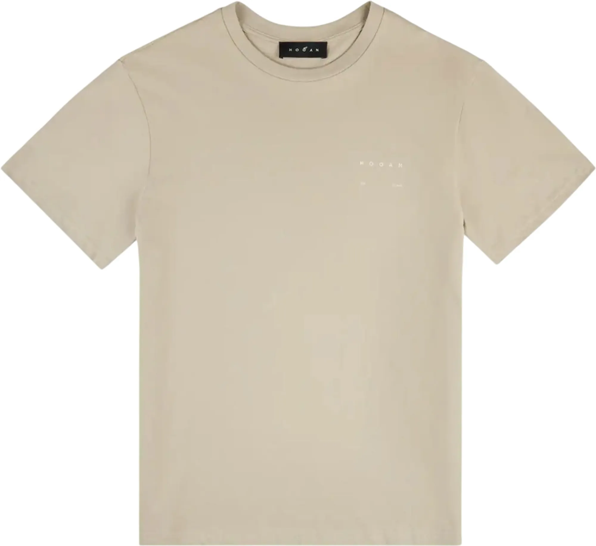 Hogan T-Shirt In Cotone Beige Kqmb3522360Zfvc004 175803