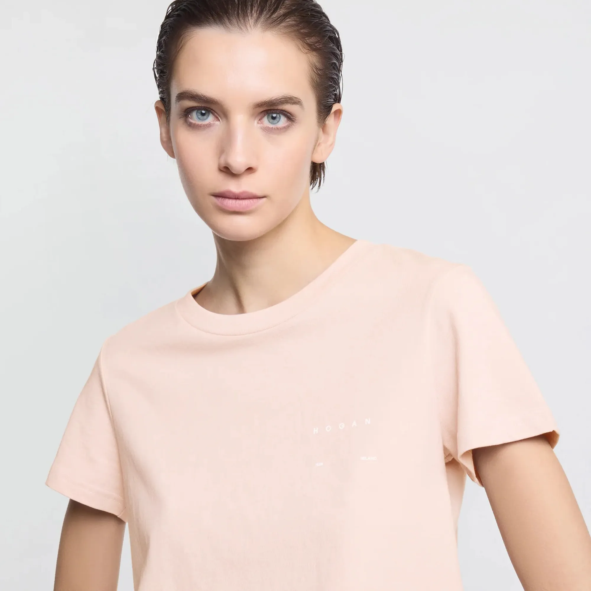 Hogan B'T-Shirt' Pink Kqwb3520390Zfvm001 171198