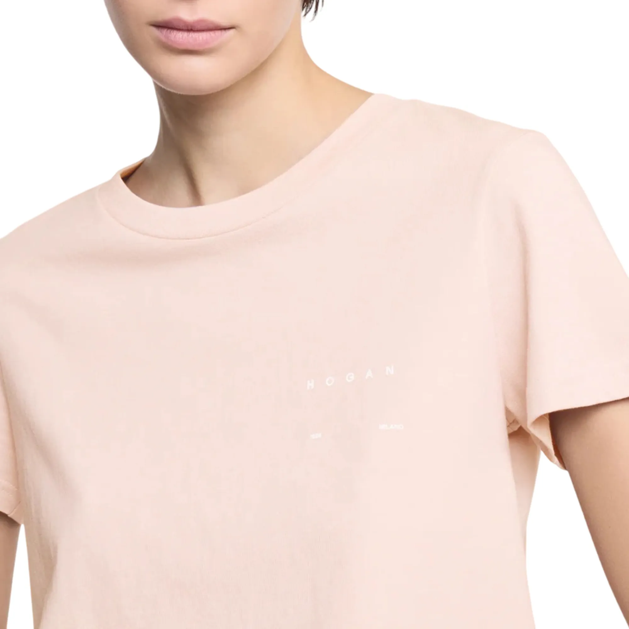 Hogan B'T-Shirt' Pink Kqwb3520390Zfvm001 177106