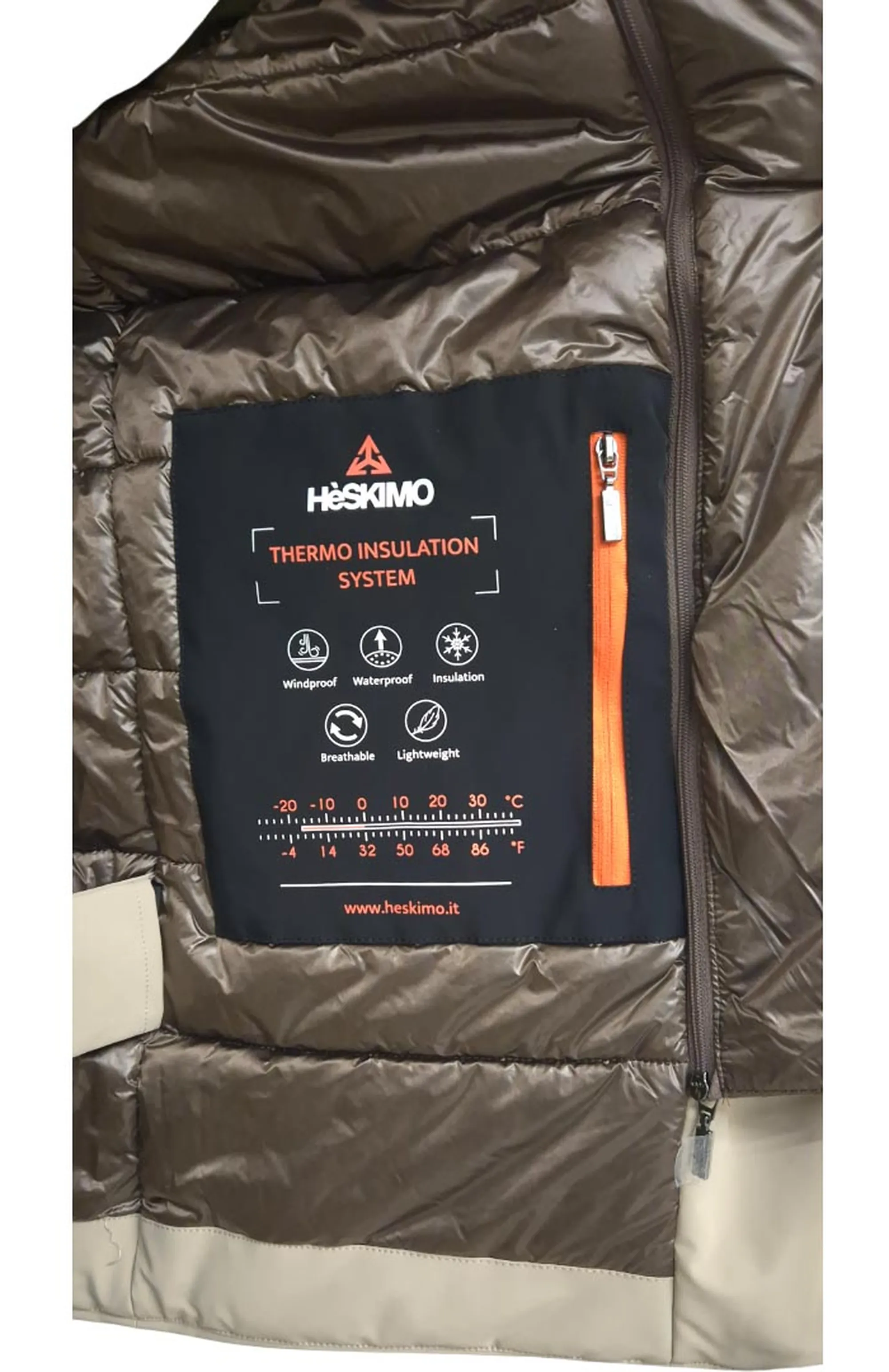 Hèskimo Giubbino Beige He9440059 169109