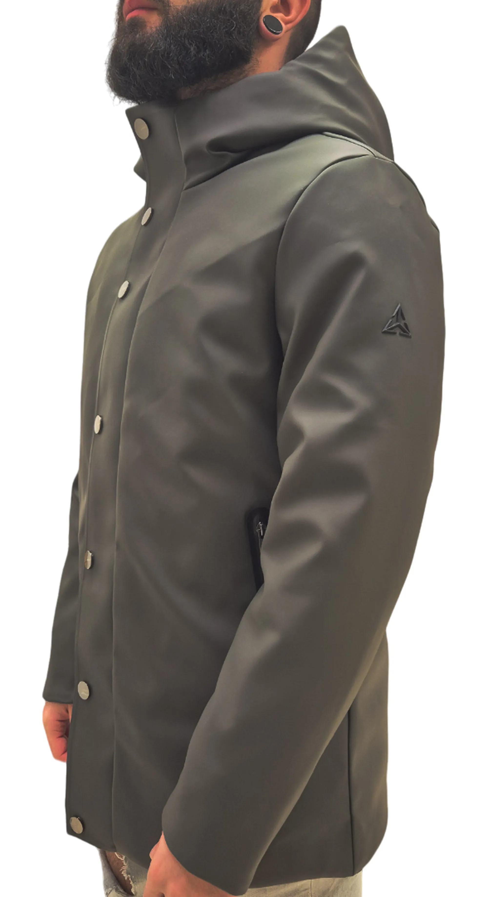 Hèskimo B'Rubber Touch Parka' Military He9440016 168997