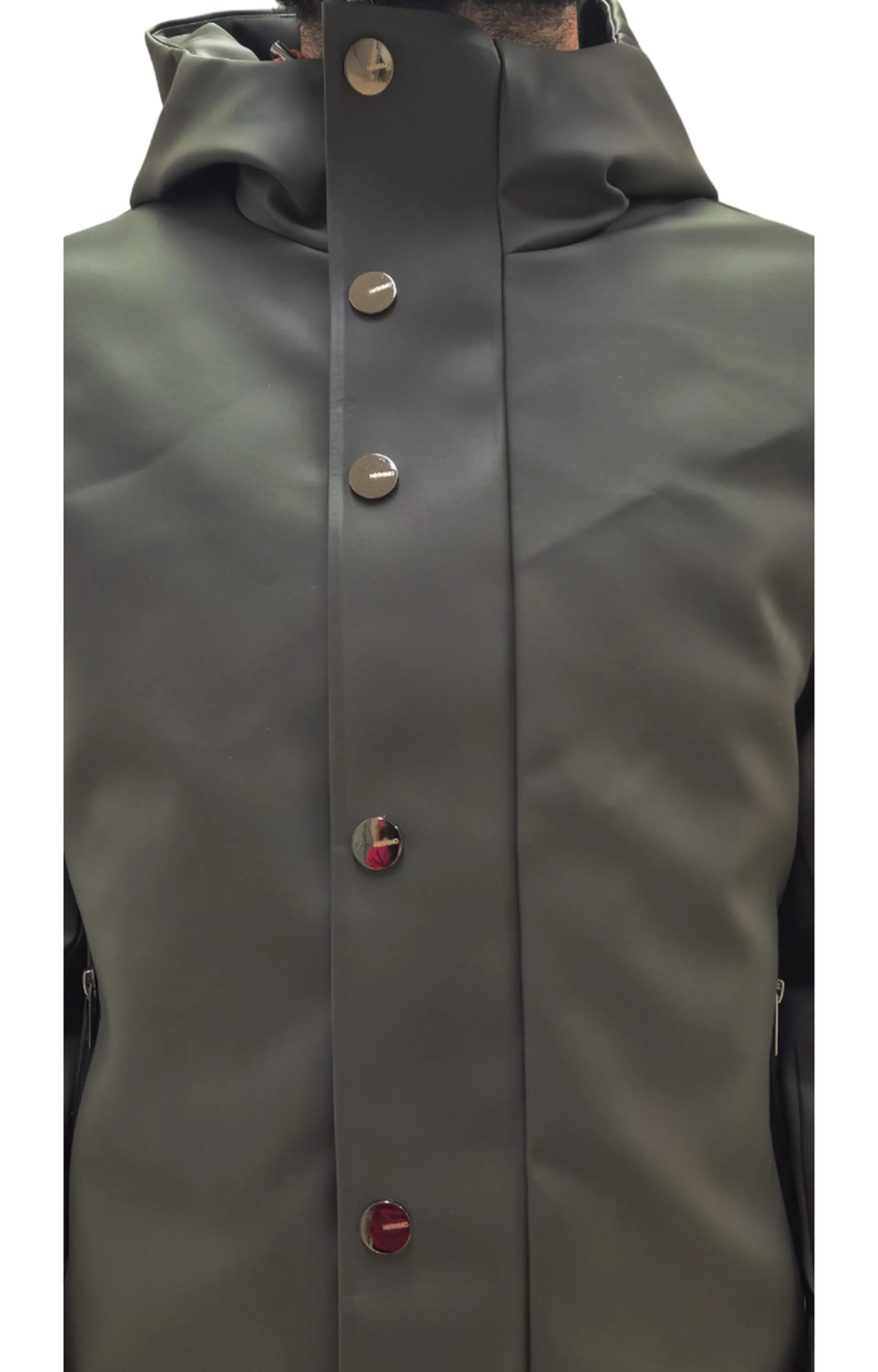 Hèskimo B'Rubber Touch Parka' Military He9440016 168999