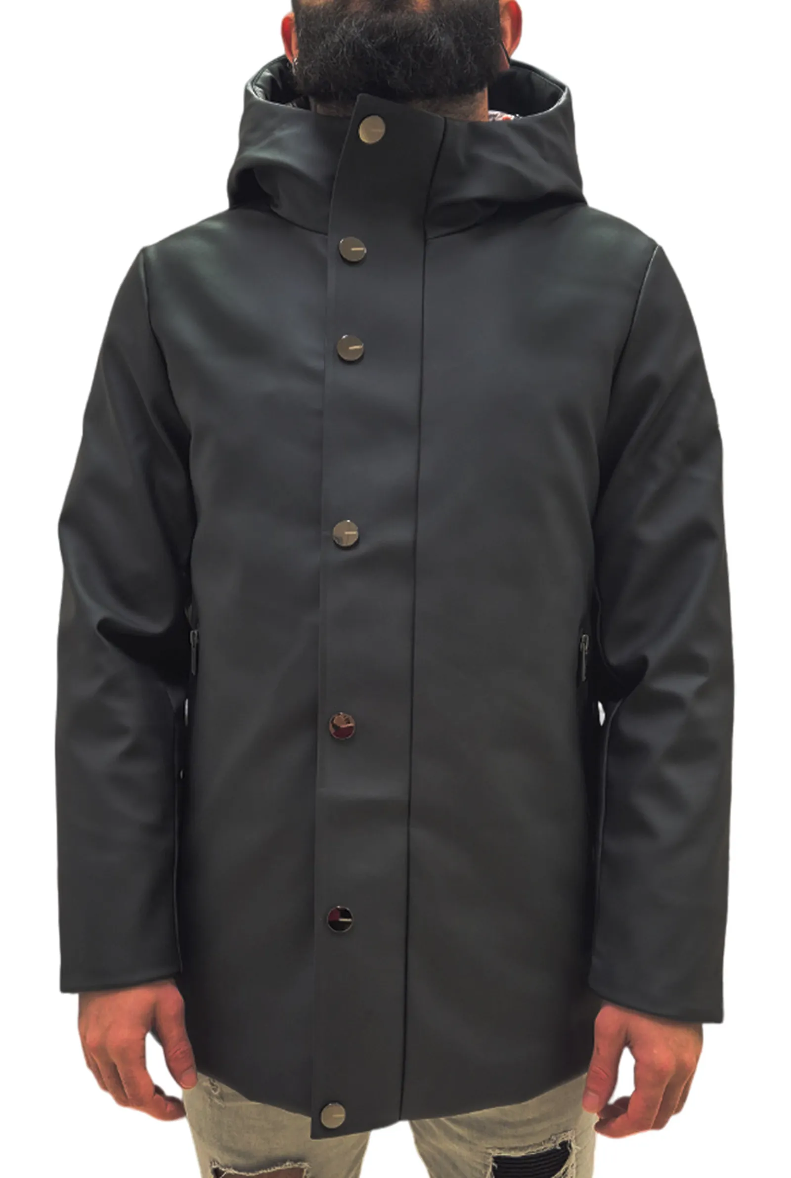 Hèskimo Parka Rubber Touch Nero He9440016 168990