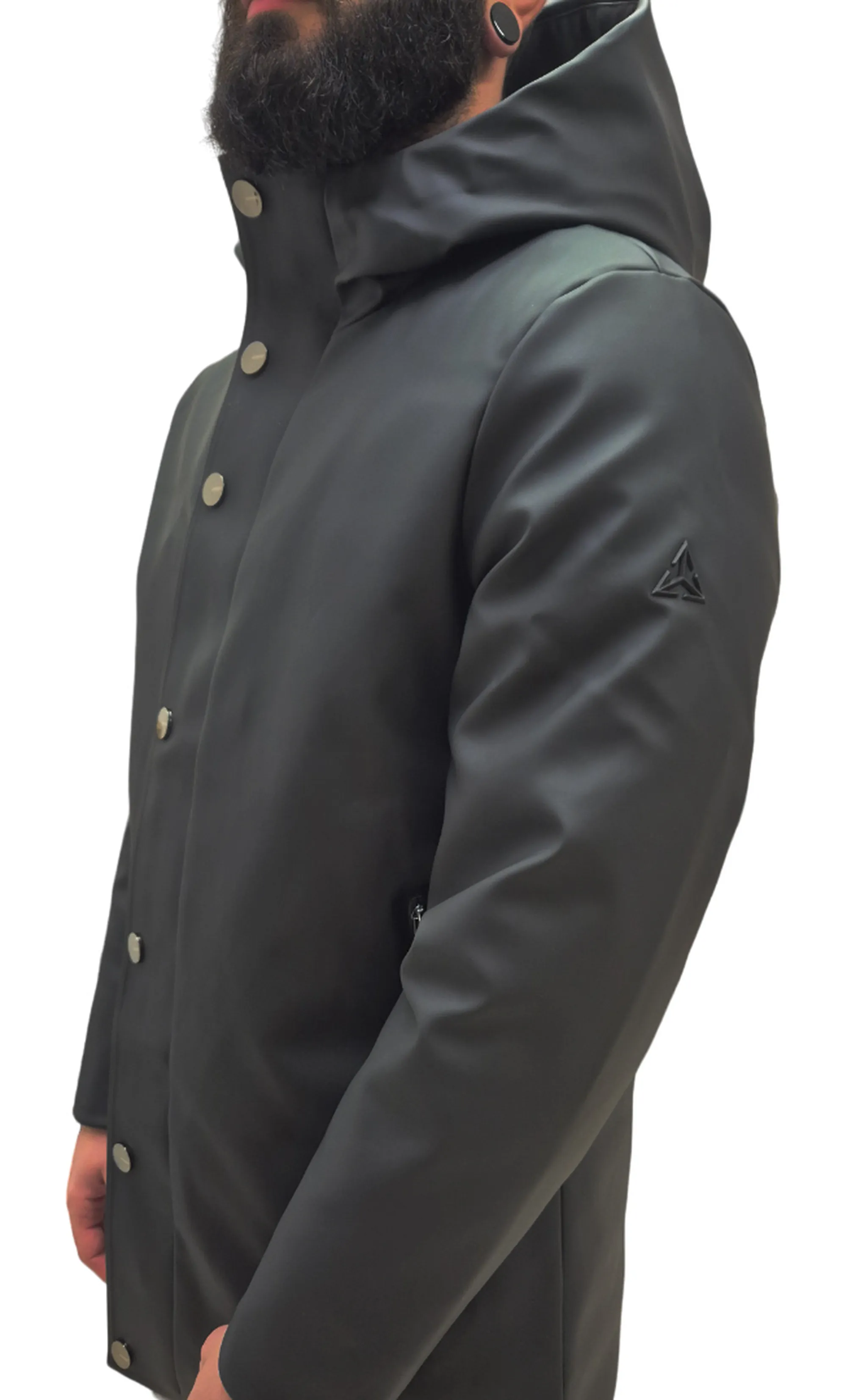 Hèskimo B'Rubber Touch Parka' Black He9440016 168991