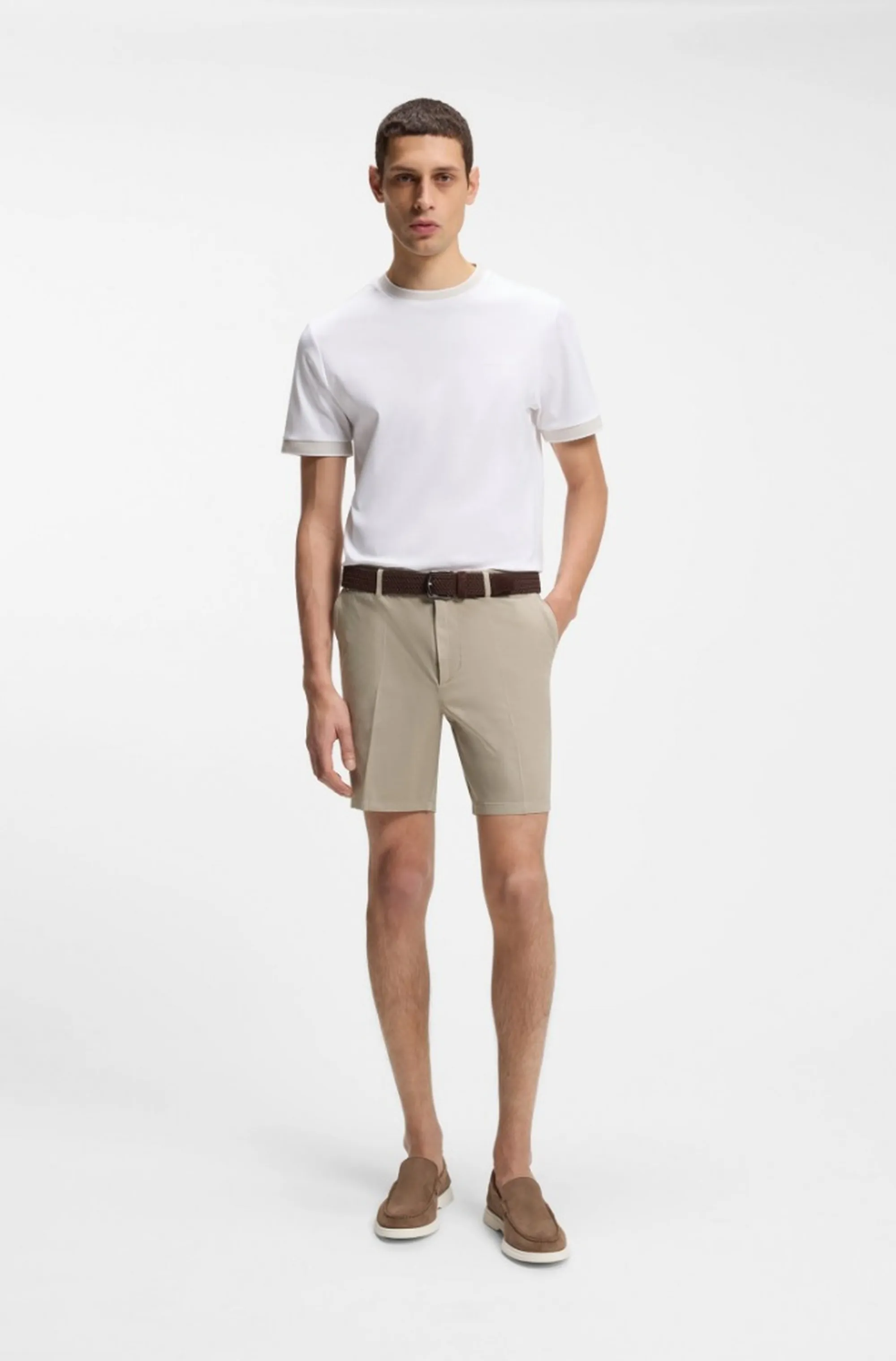 Hugo Boss Bermuda H-Kane1 Beige 50555235 182549