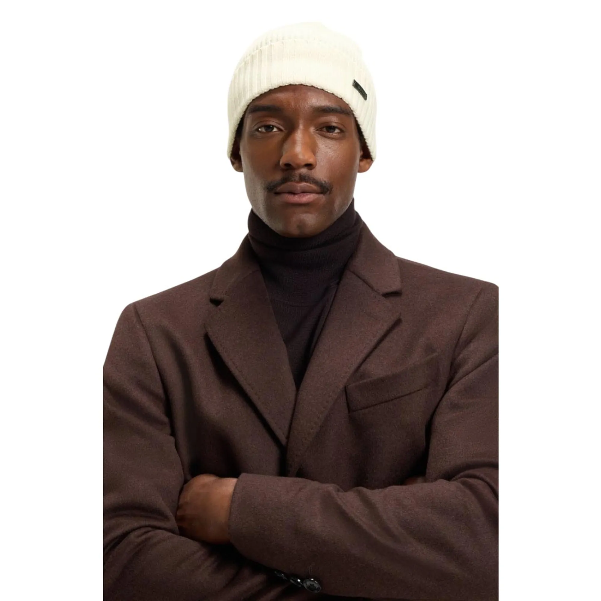 Hugo Boss B'Ribbed Hat' White 50495306 168810