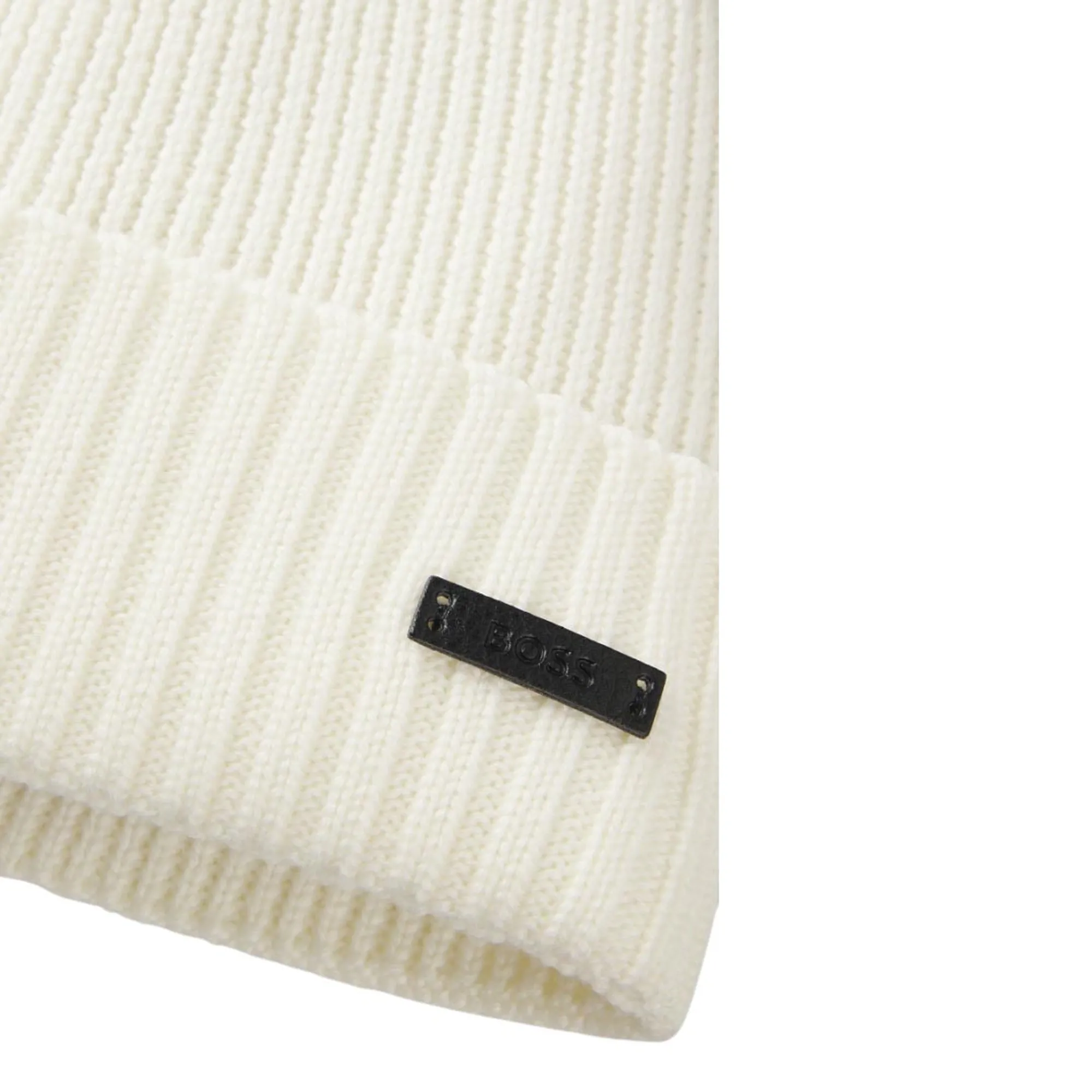 Hugo Boss B'Ribbed Hat' Off-White 50495306 196738