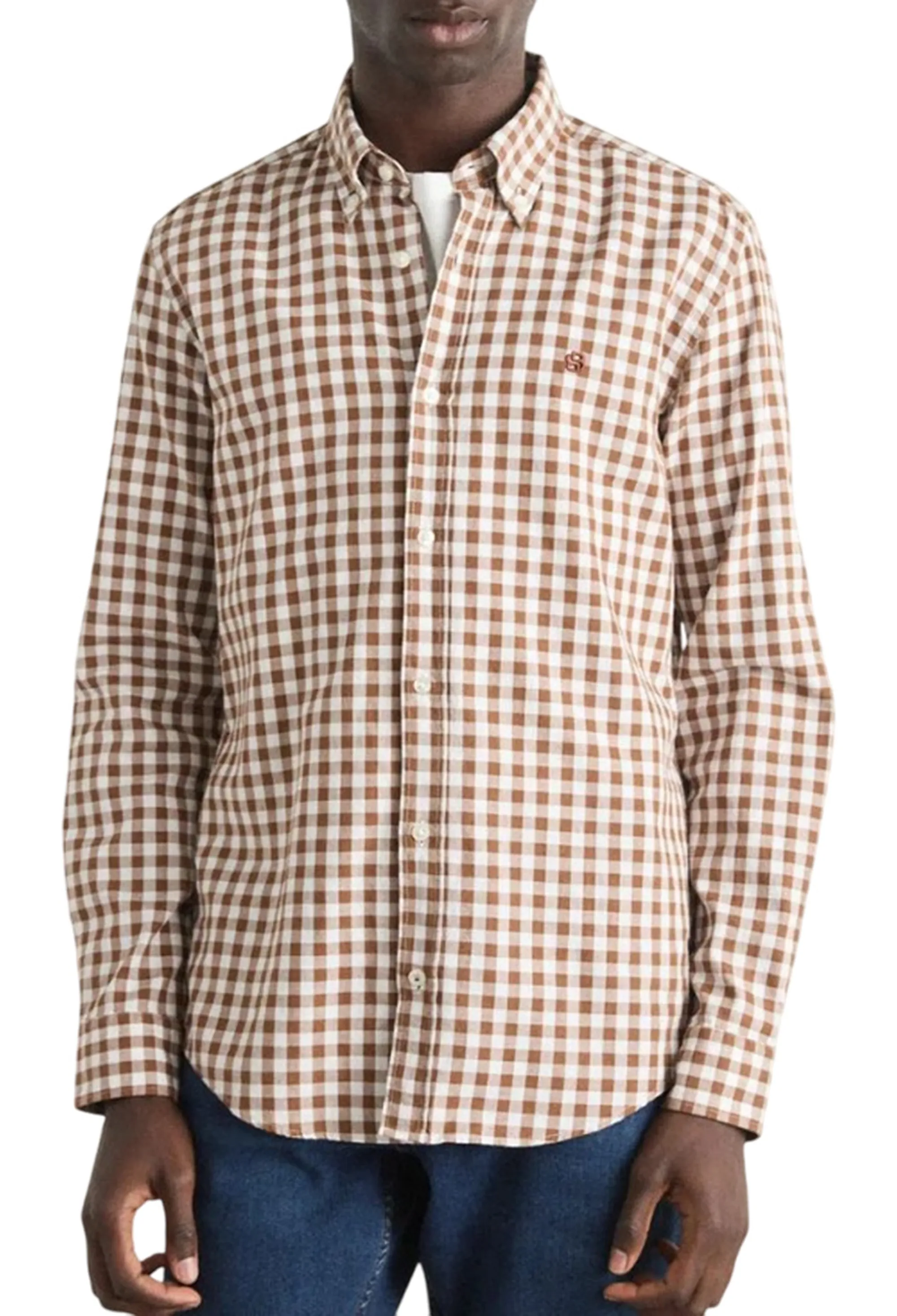 Hugo Boss Camicia Marrone 50544984 154052