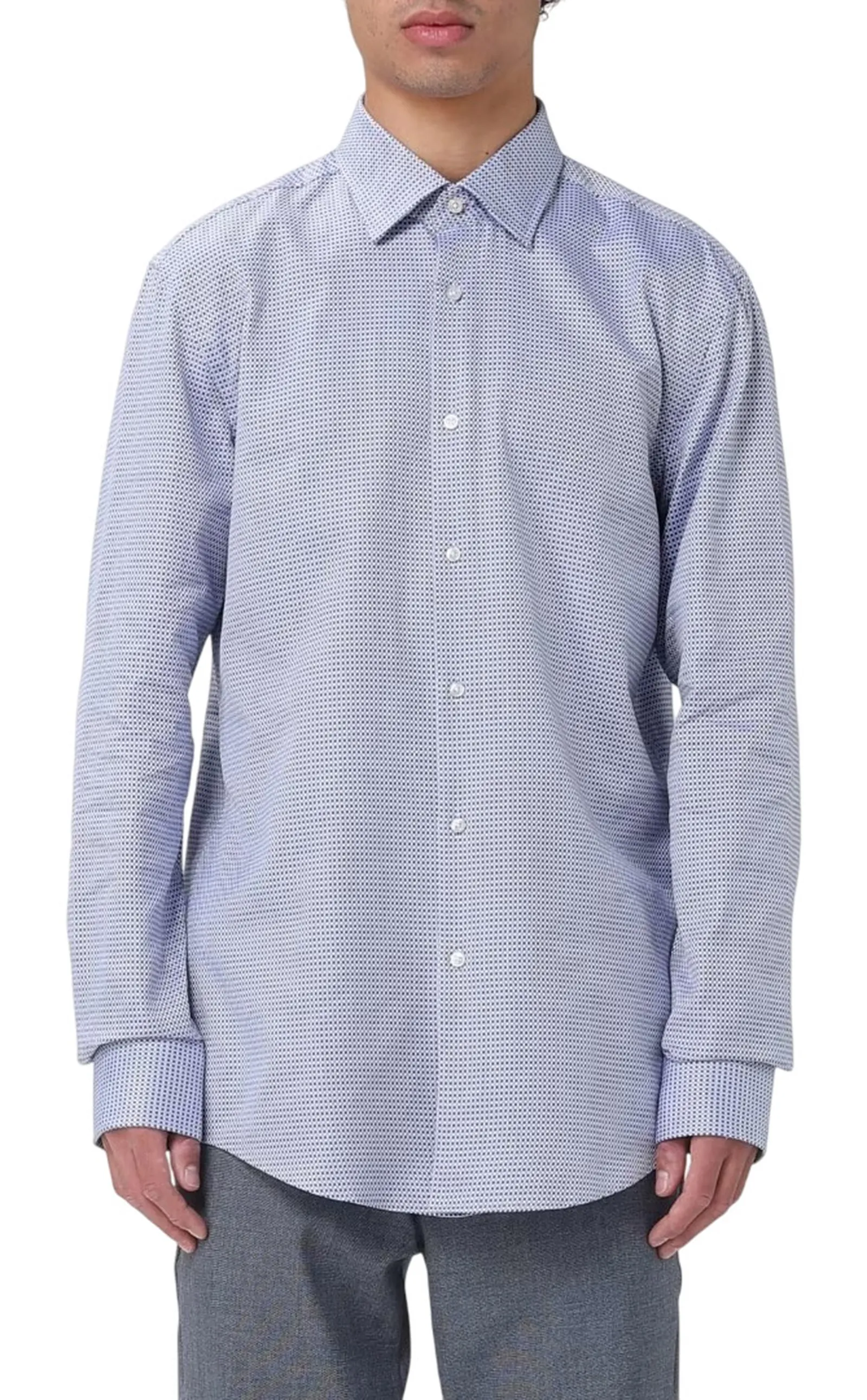 Hugo Boss Camicia H-Hank Azzurro 50550024 165682