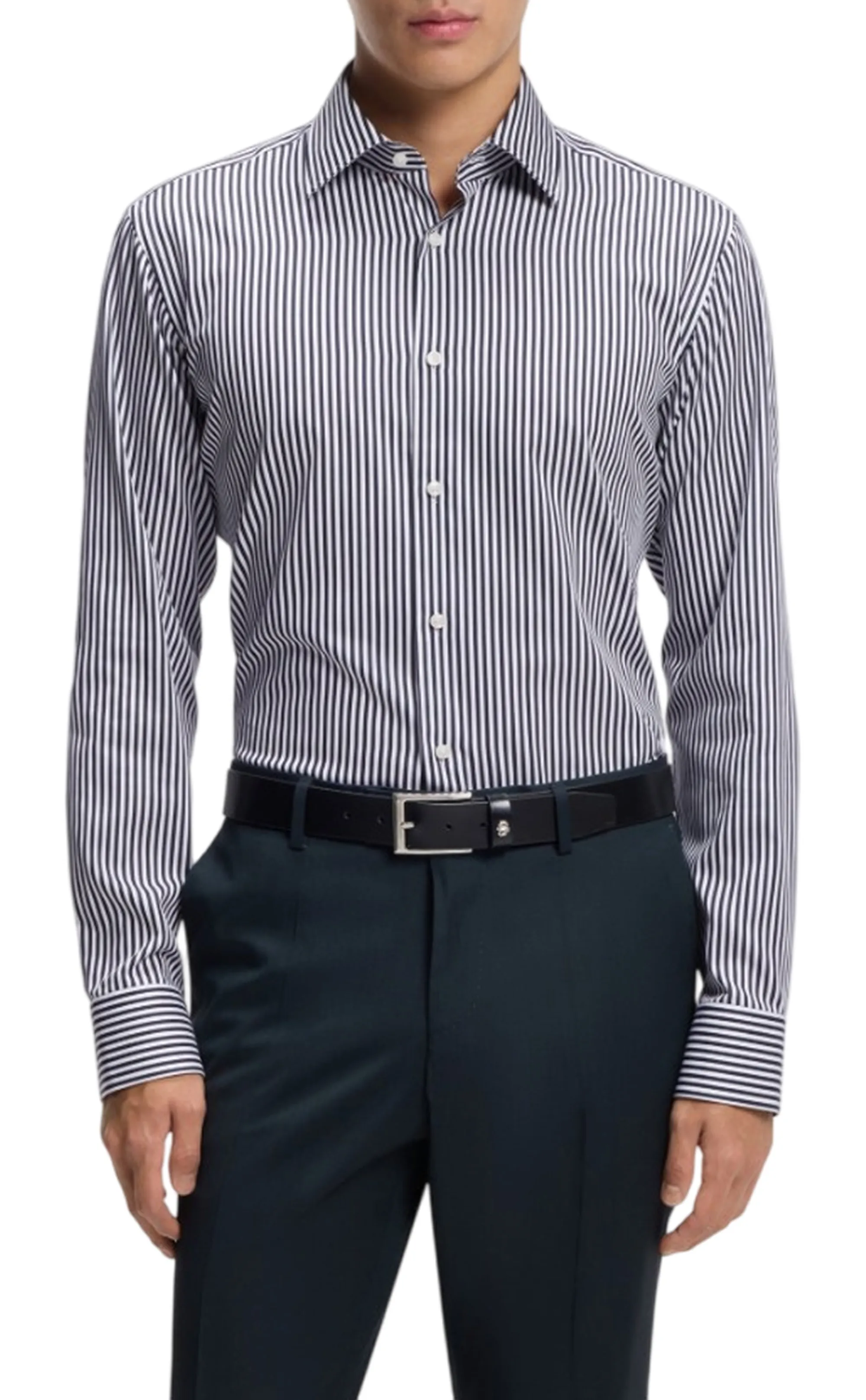 Hugo Boss Camicia H-Joe Blu 50555712 182667