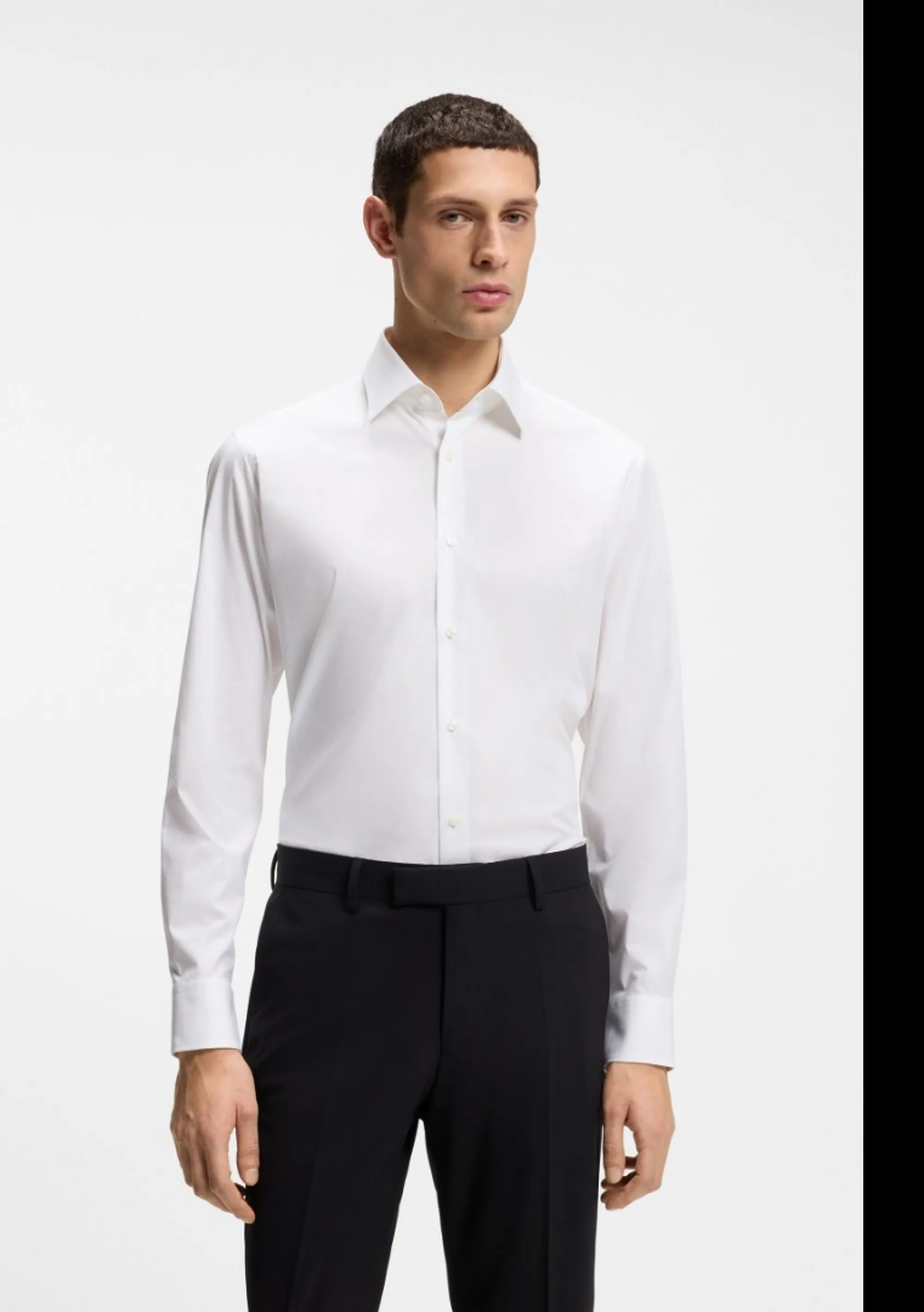 Hugo Boss Camicia H-Joe-Kent Bianco 50473265 189427