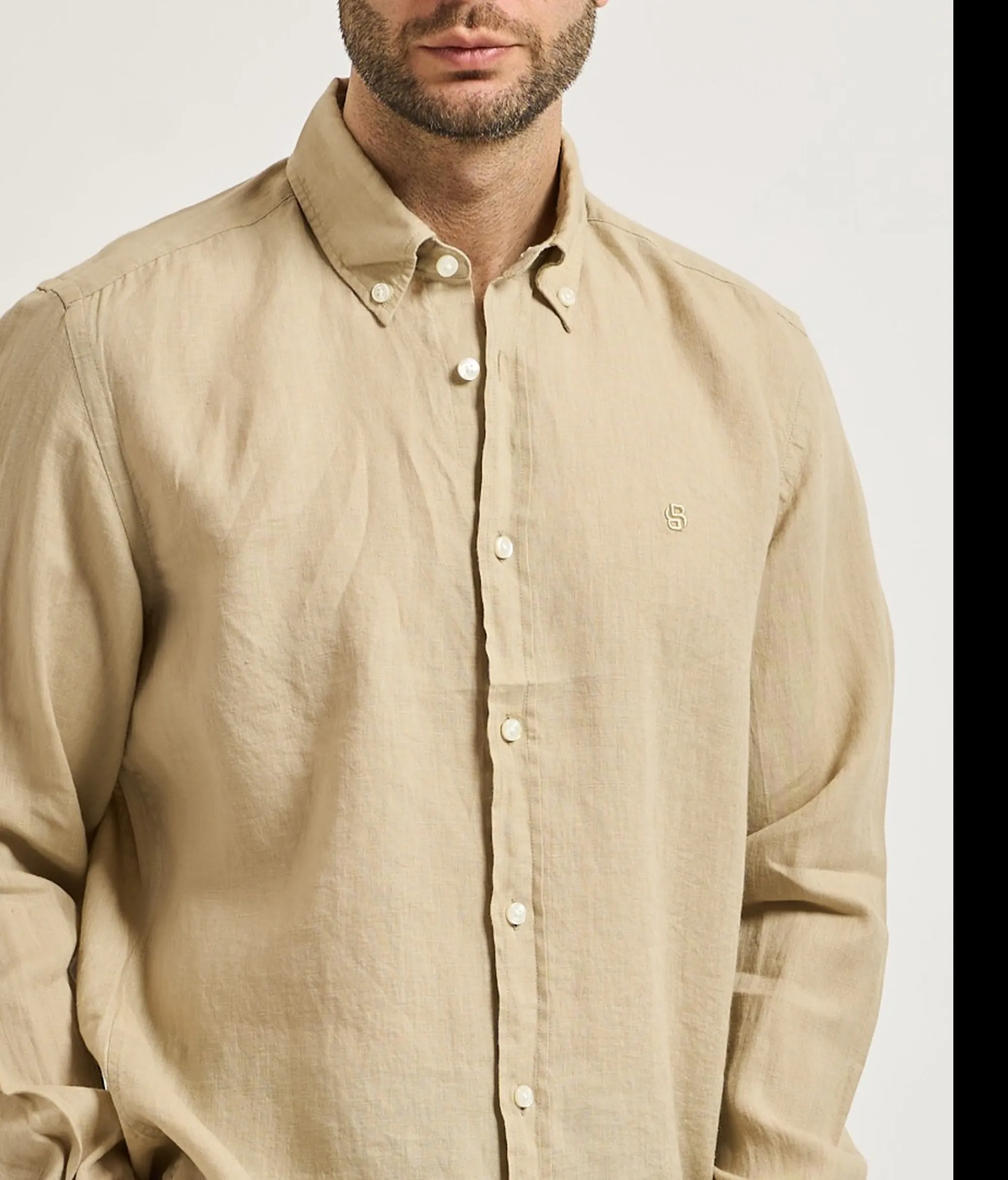 Hugo Boss B'Liam Shirt' Beige 50556077 181725