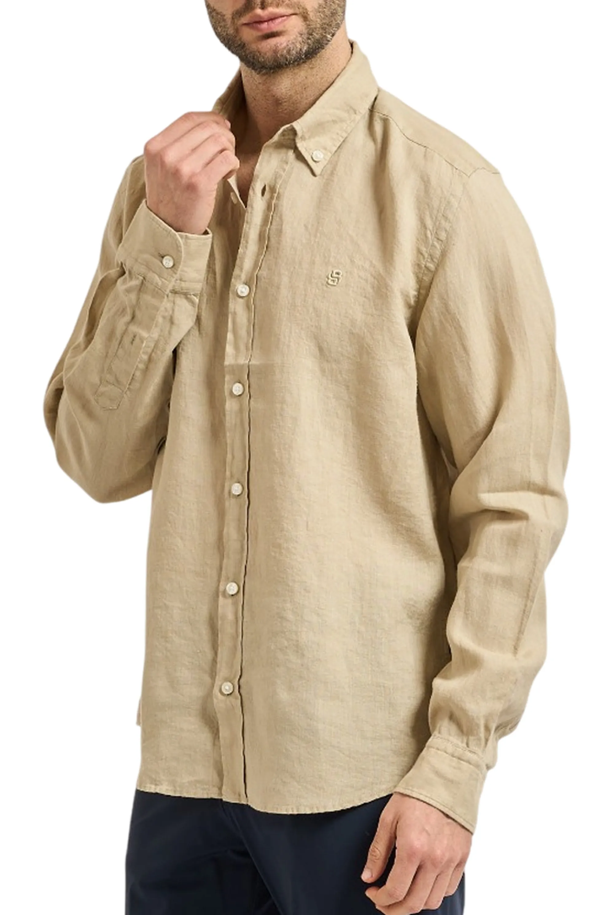 Hugo Boss B'Liam Shirt' Beige 50556077 181939
