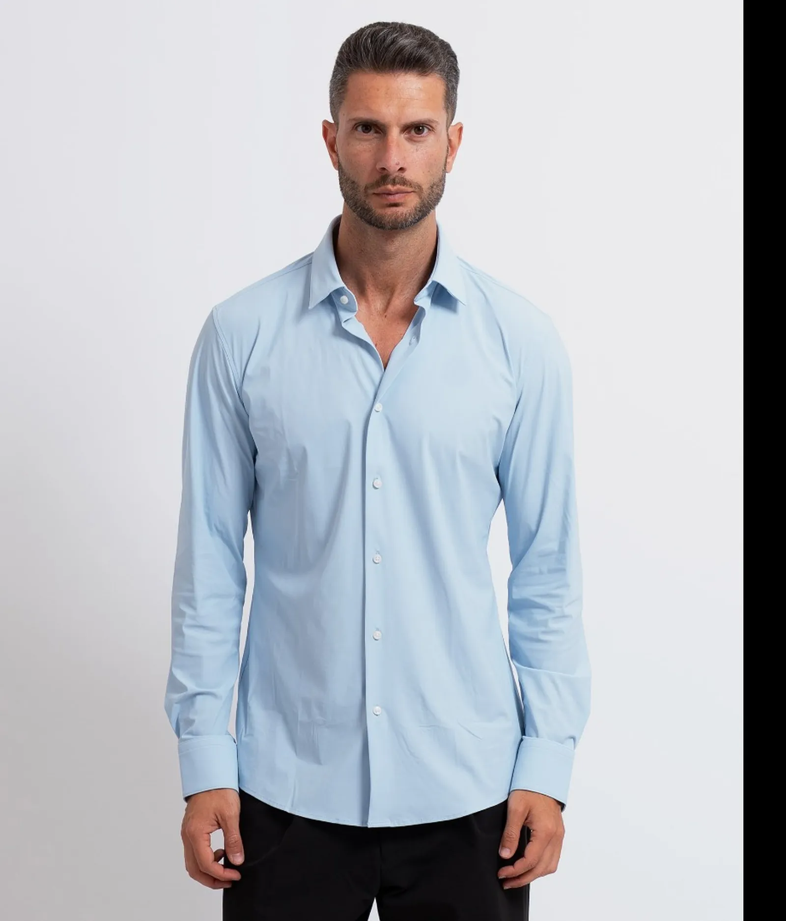 Hugo Boss Camicia P-Hank-S-K-261 Celeste 50555747 189201
