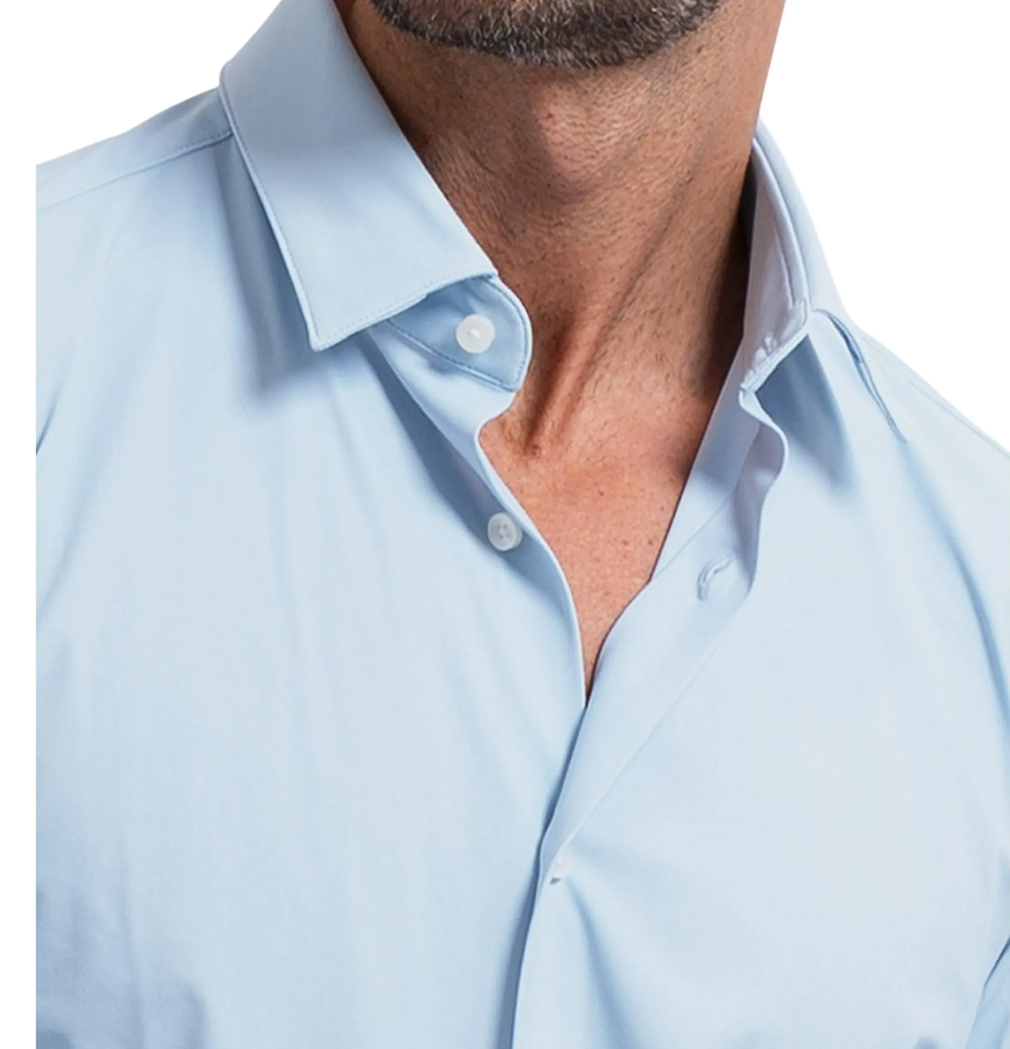 Hugo Boss Camicia P-Hank-S-K-261 Celeste 50555747 190305