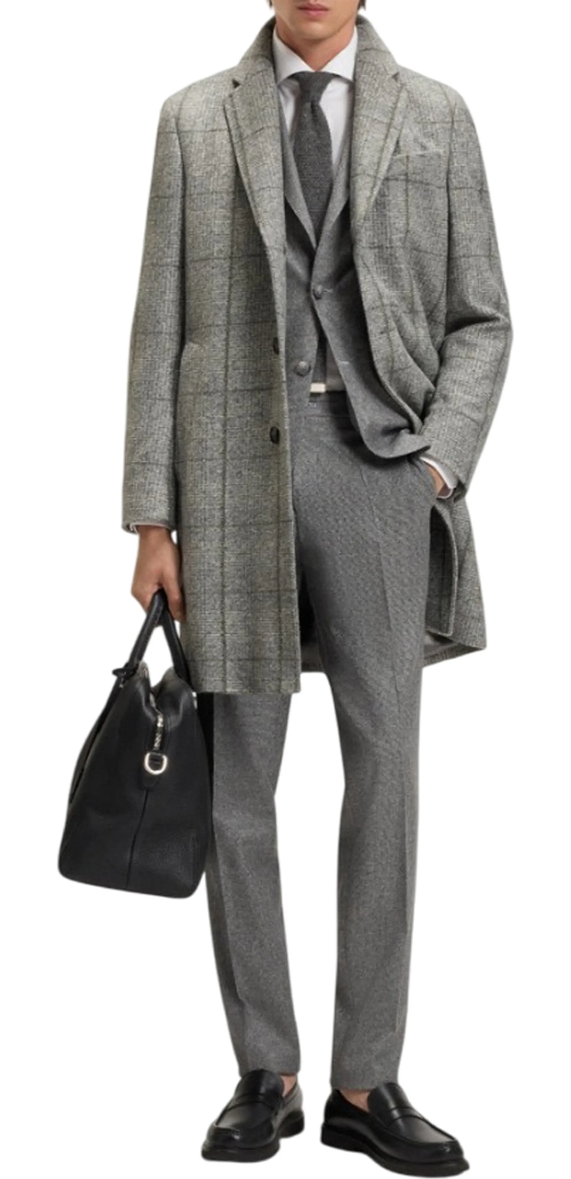 Hugo Boss Cappotto Grigio 50551092 166608