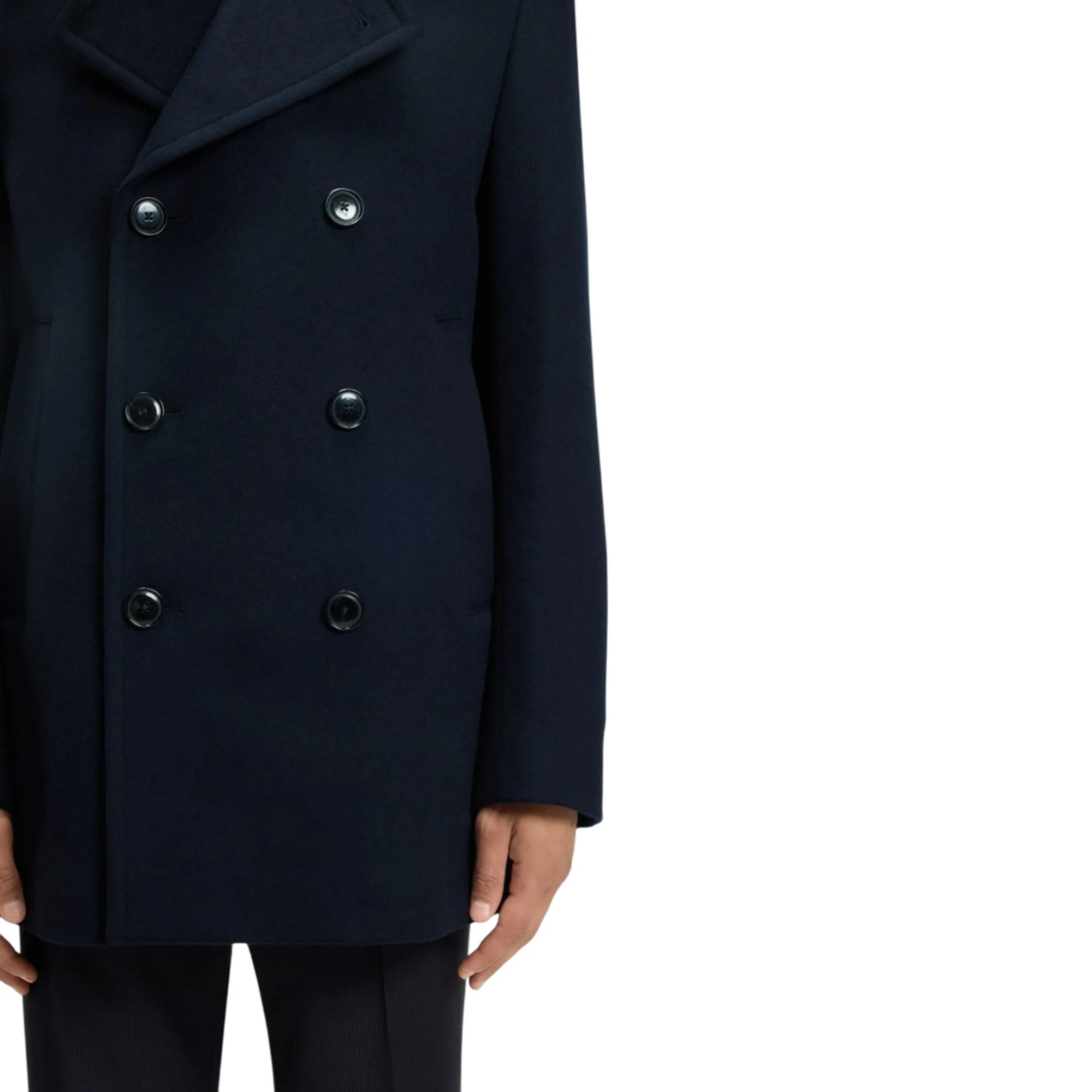 Hugo Boss Cappotto H-Hyde Blu 50551081 166622