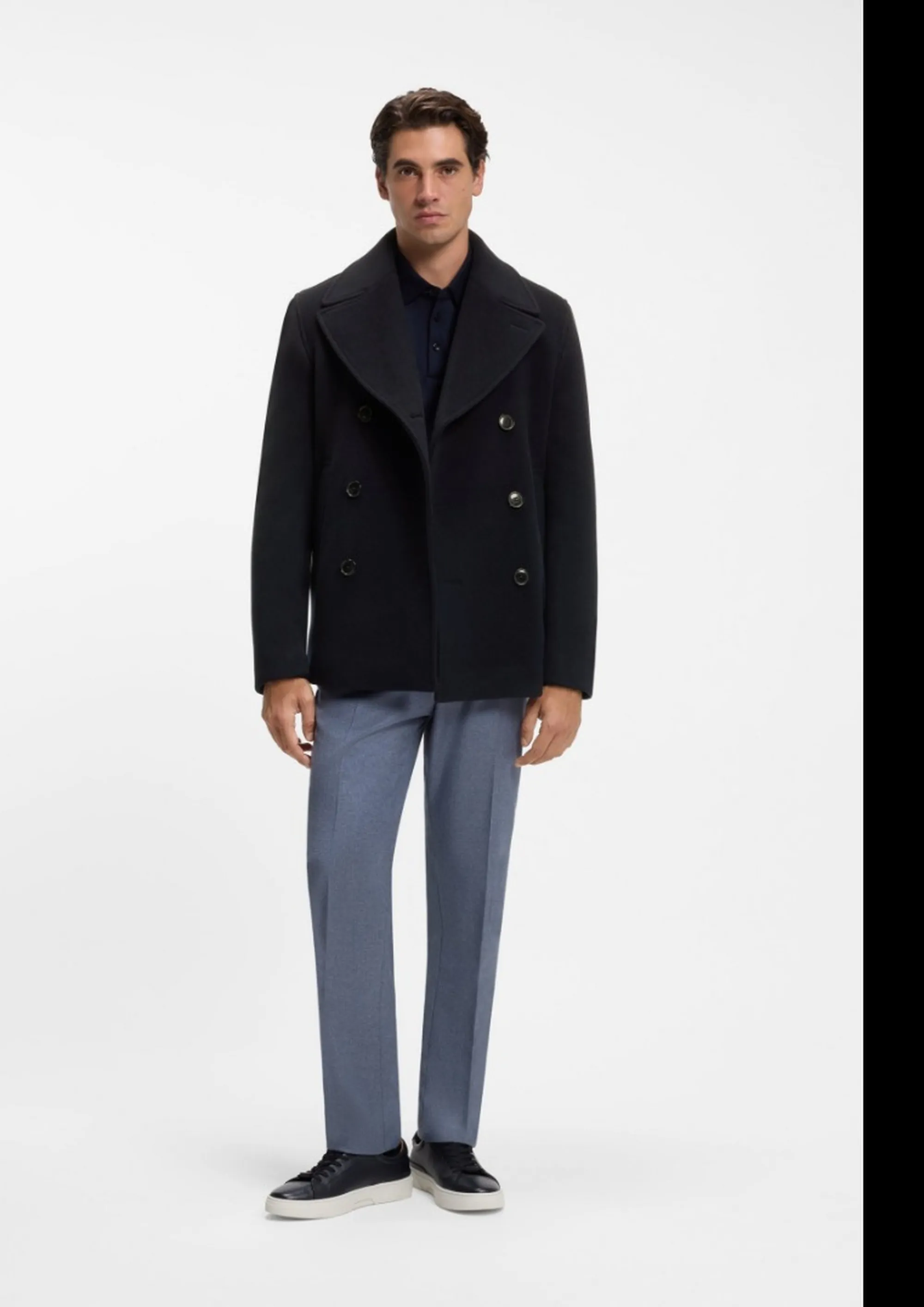 Hugo Boss Cappotto H-Hyde Blu 50576464 189408