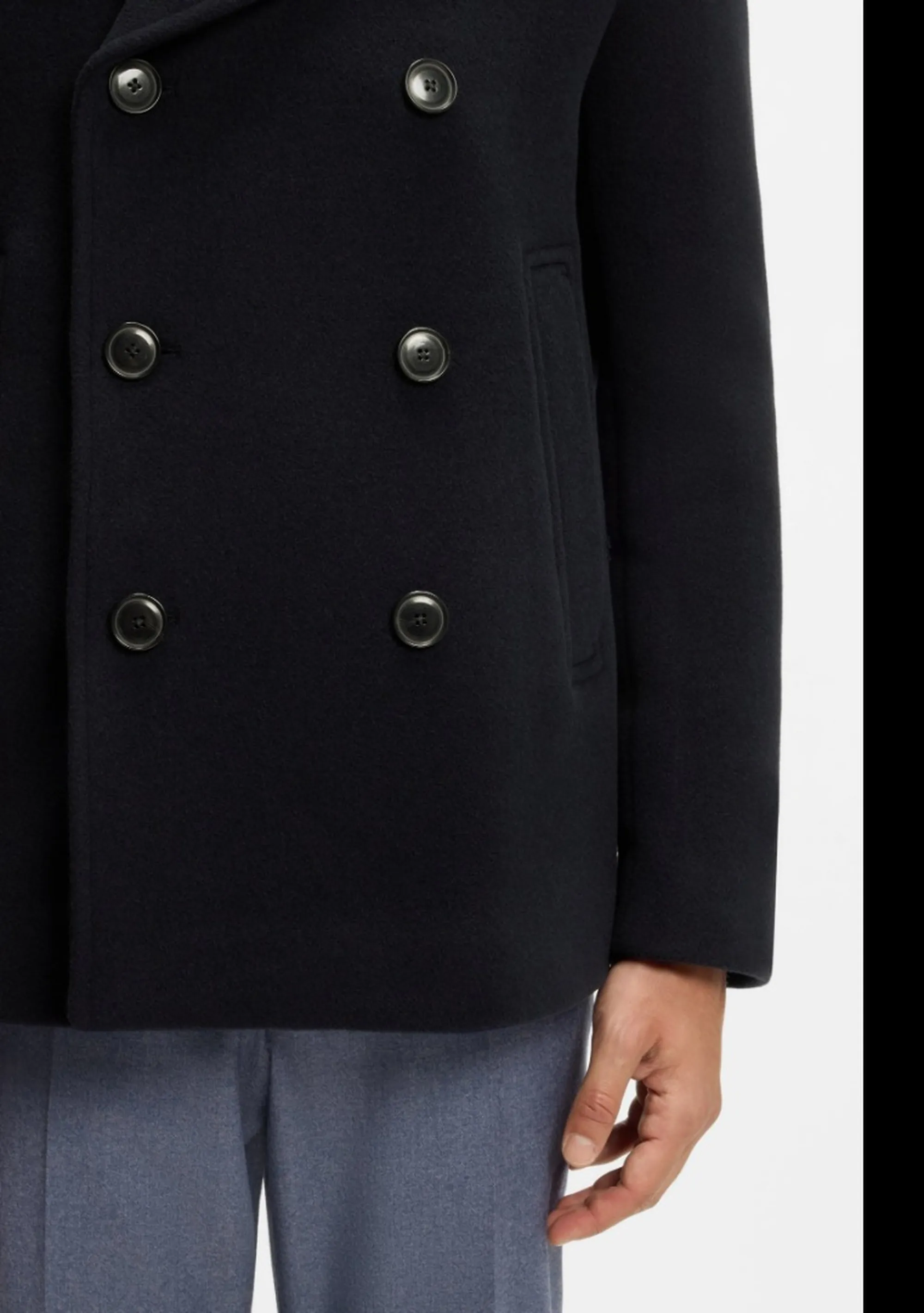 Hugo Boss Cappotto H-Hyde Blu 50576464 189410