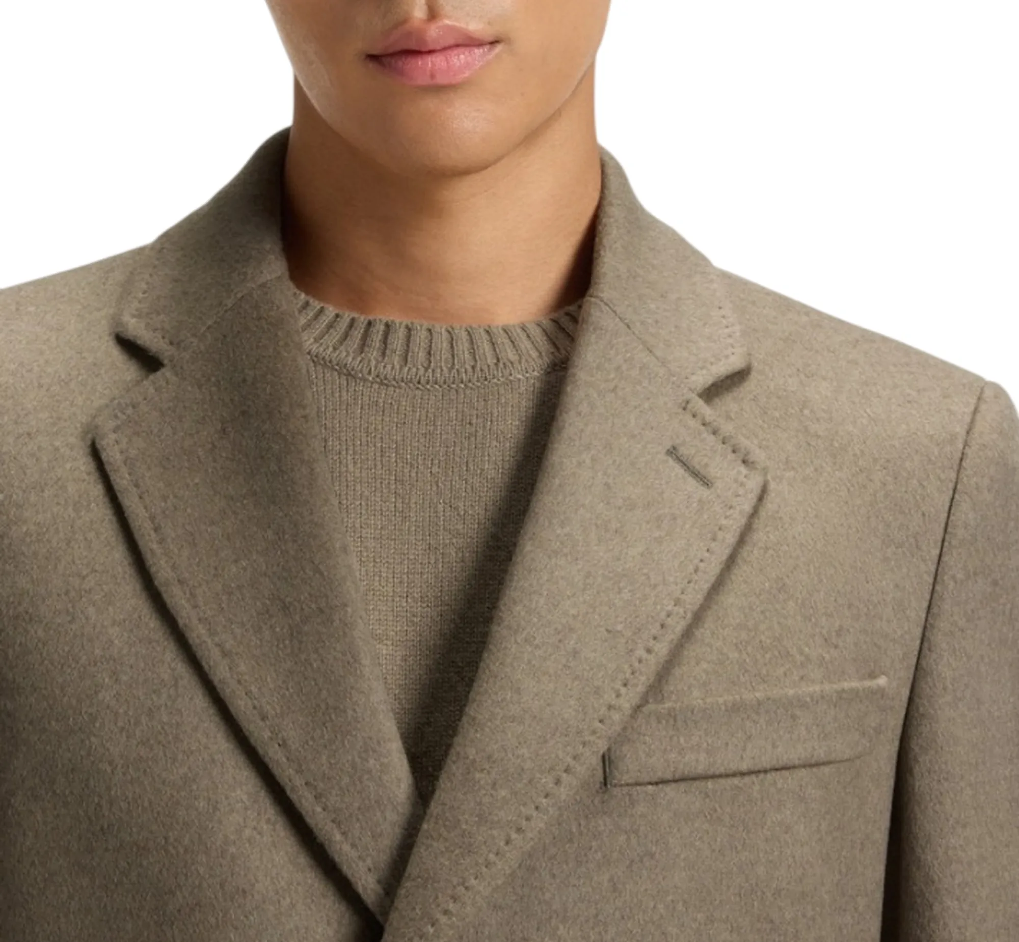 Hugo Boss Cappotto H-Hyde Marrone Chiaro 50549187 166642