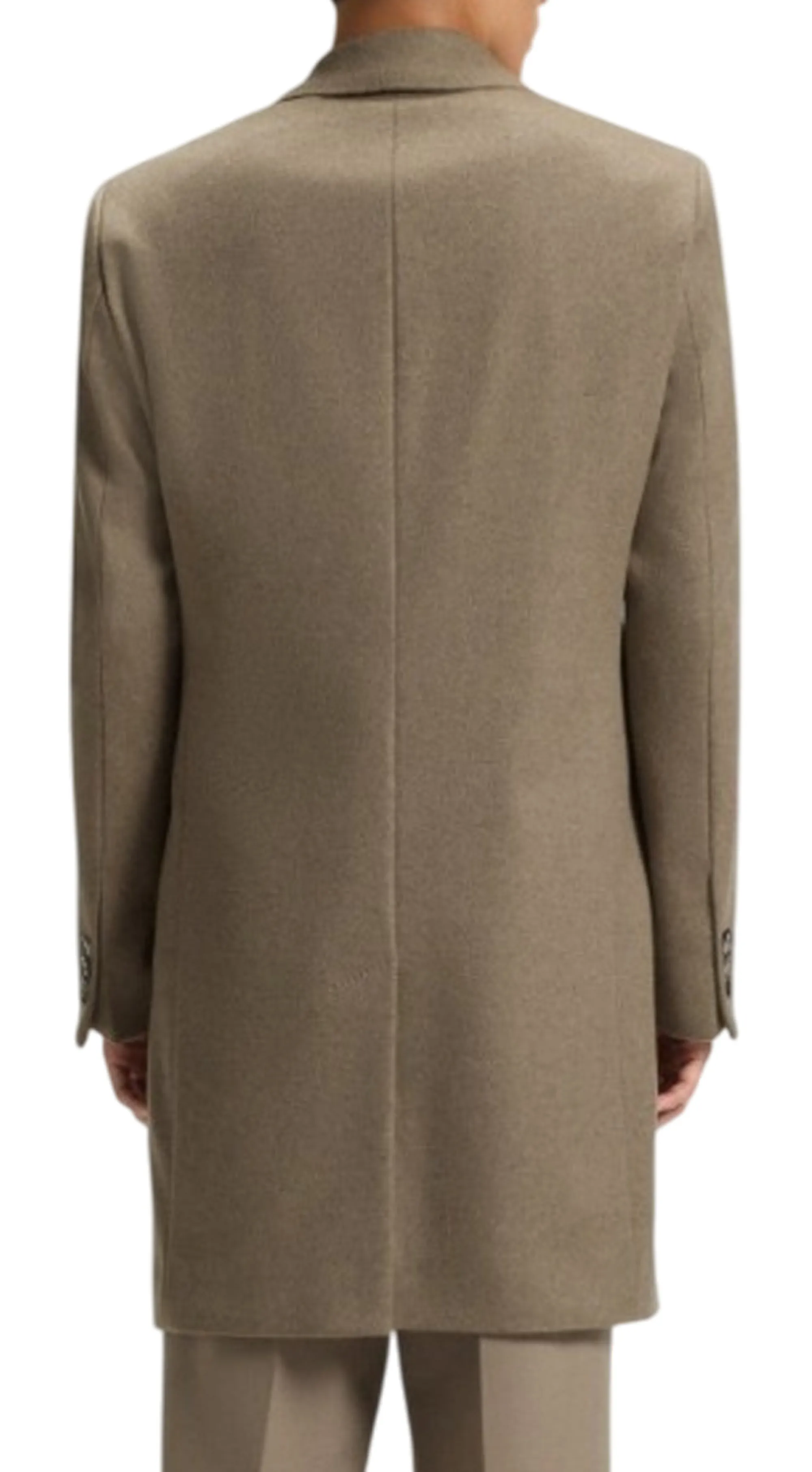 Hugo Boss Cappotto H-Hyde Marrone Chiaro 50549187 166645