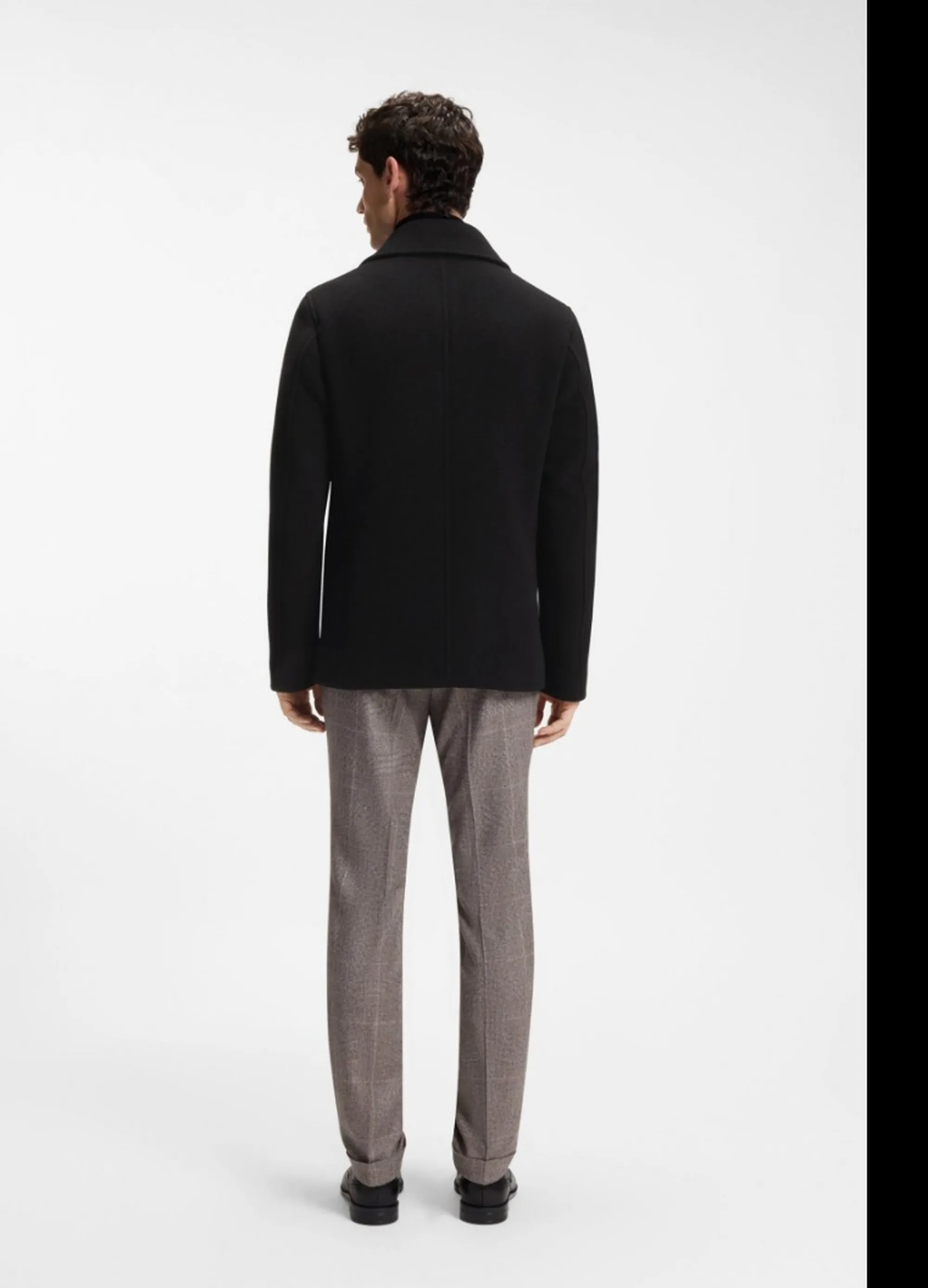 Hugo Boss Cappotto H-Hyde Nero 50576464 189406