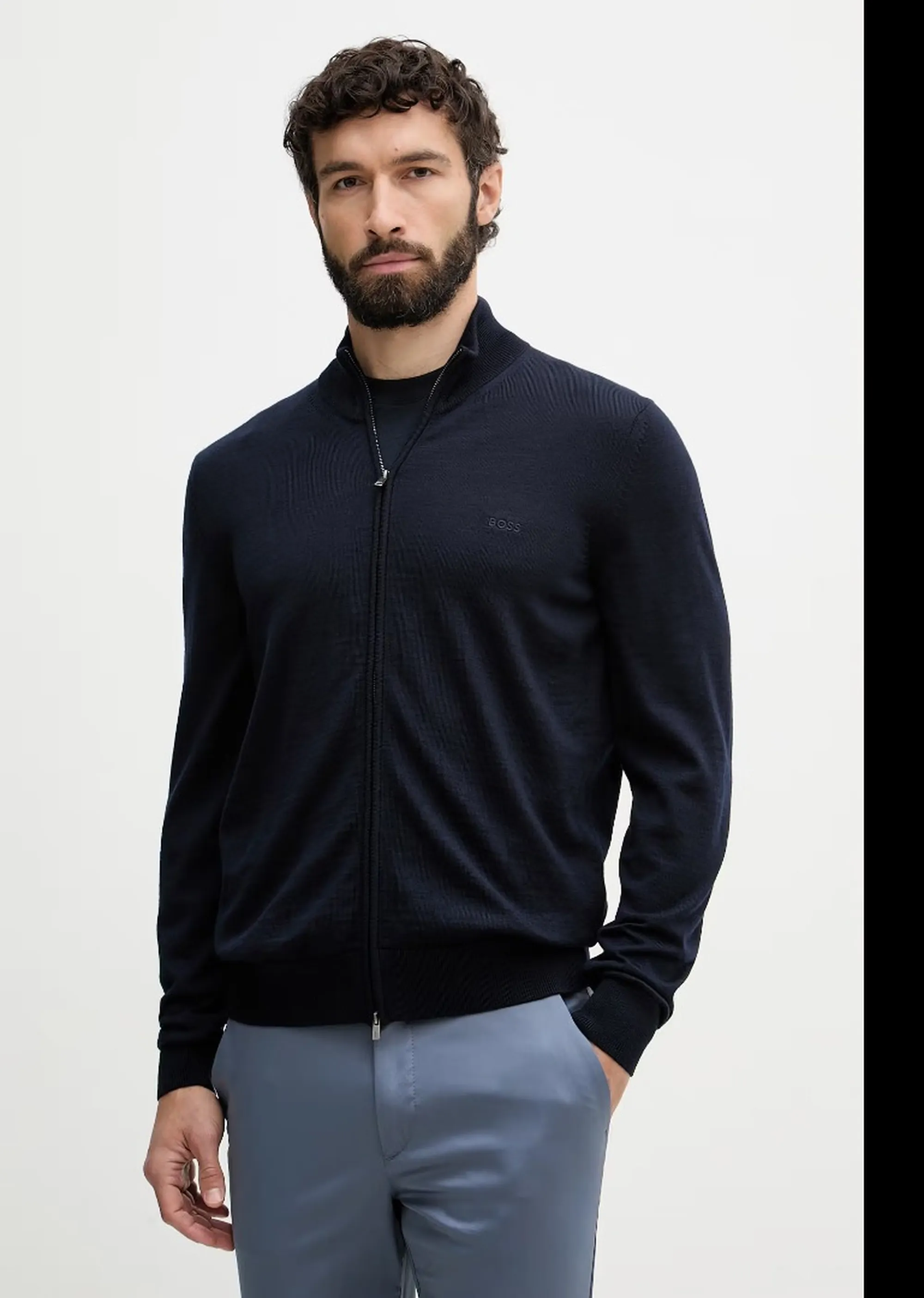 Hugo Boss Cardigan H-Balonso Blu 50571915 189297