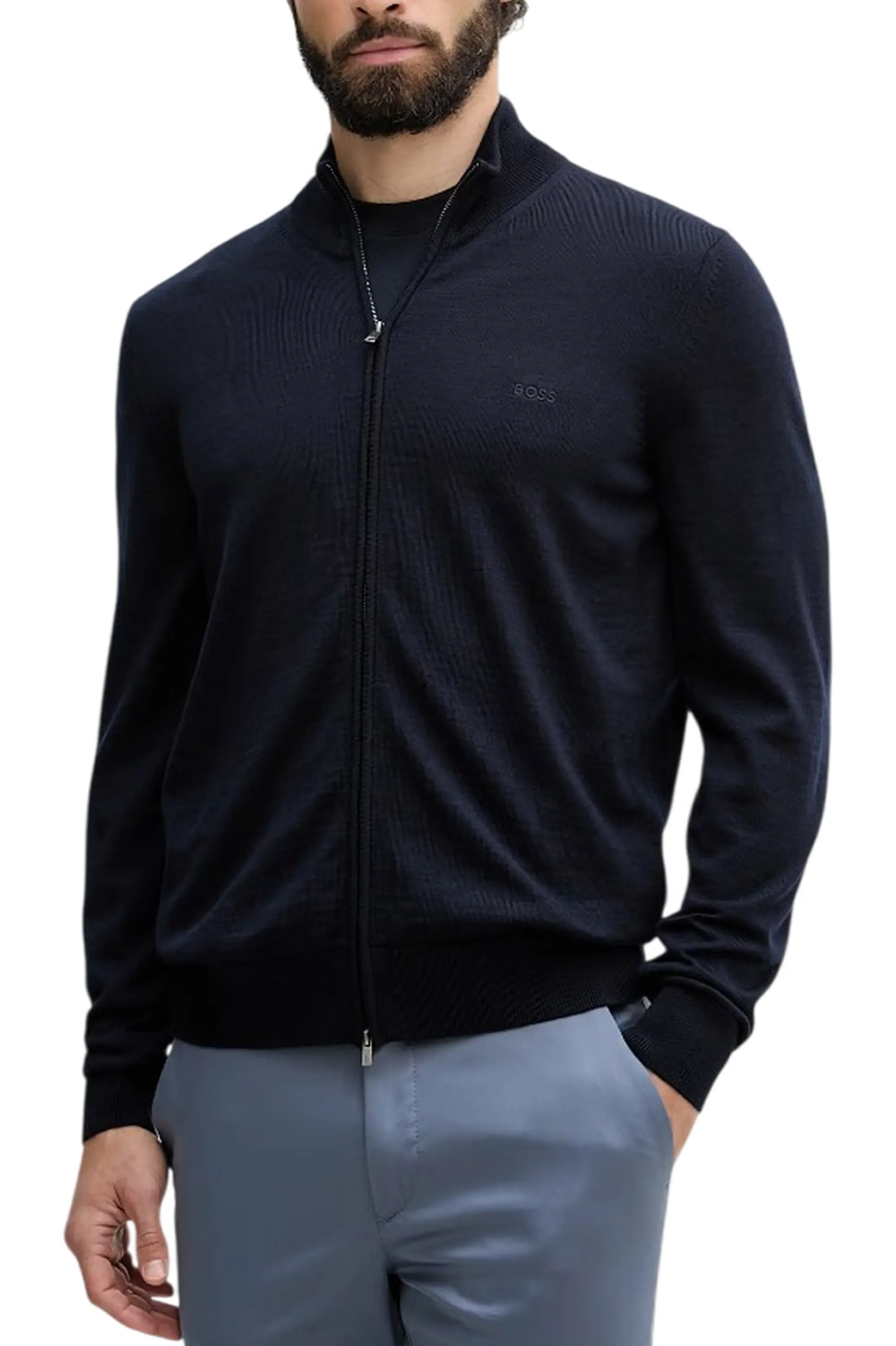 Hugo Boss B'H-Balonso Cardigan' Blu 50571915 189775