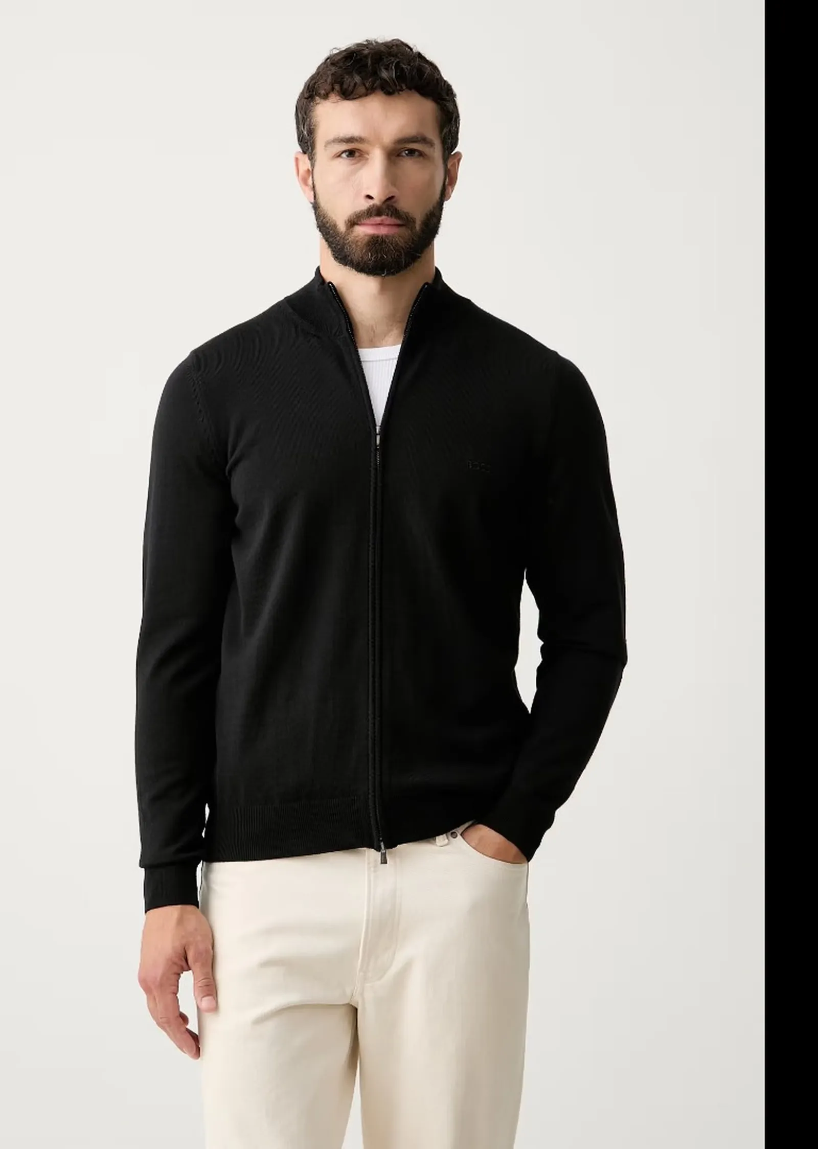 Hugo Boss Cardigan H-Balonso Nero 50571915 189292