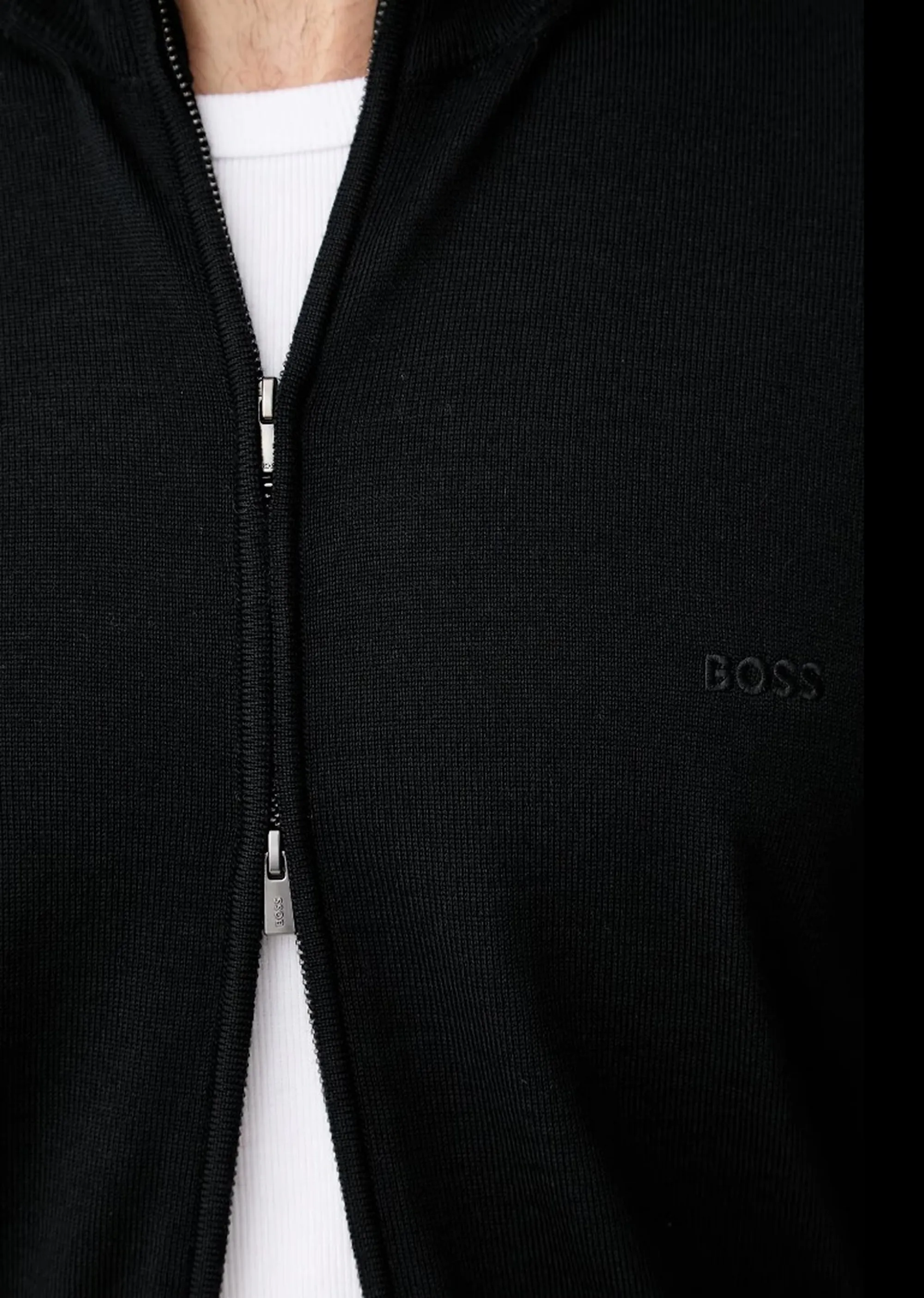 Hugo Boss Cardigan H-Balonso Nero 50571915 189296