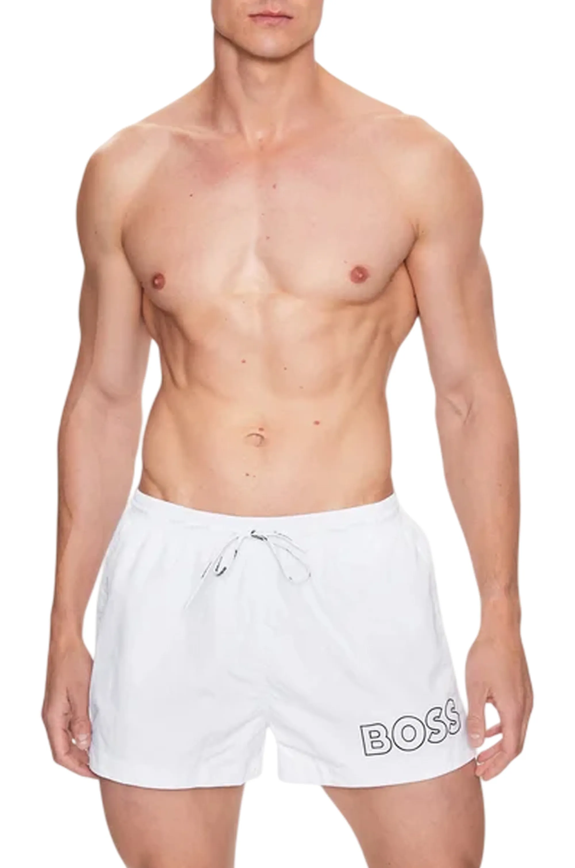 Hugo Boss Costume Da Mare Bianco 50469280 181969