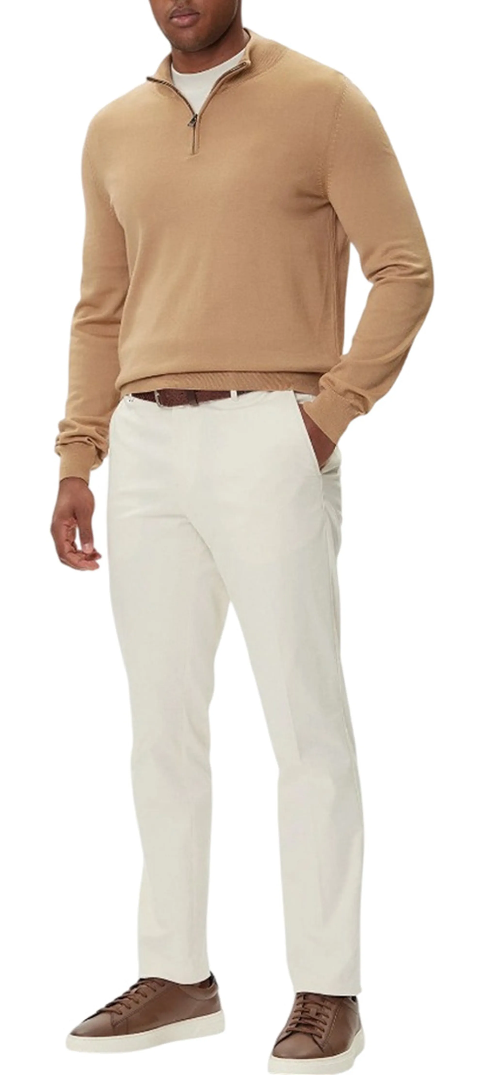 Hugo Boss Maglia Beige 50528300 154078