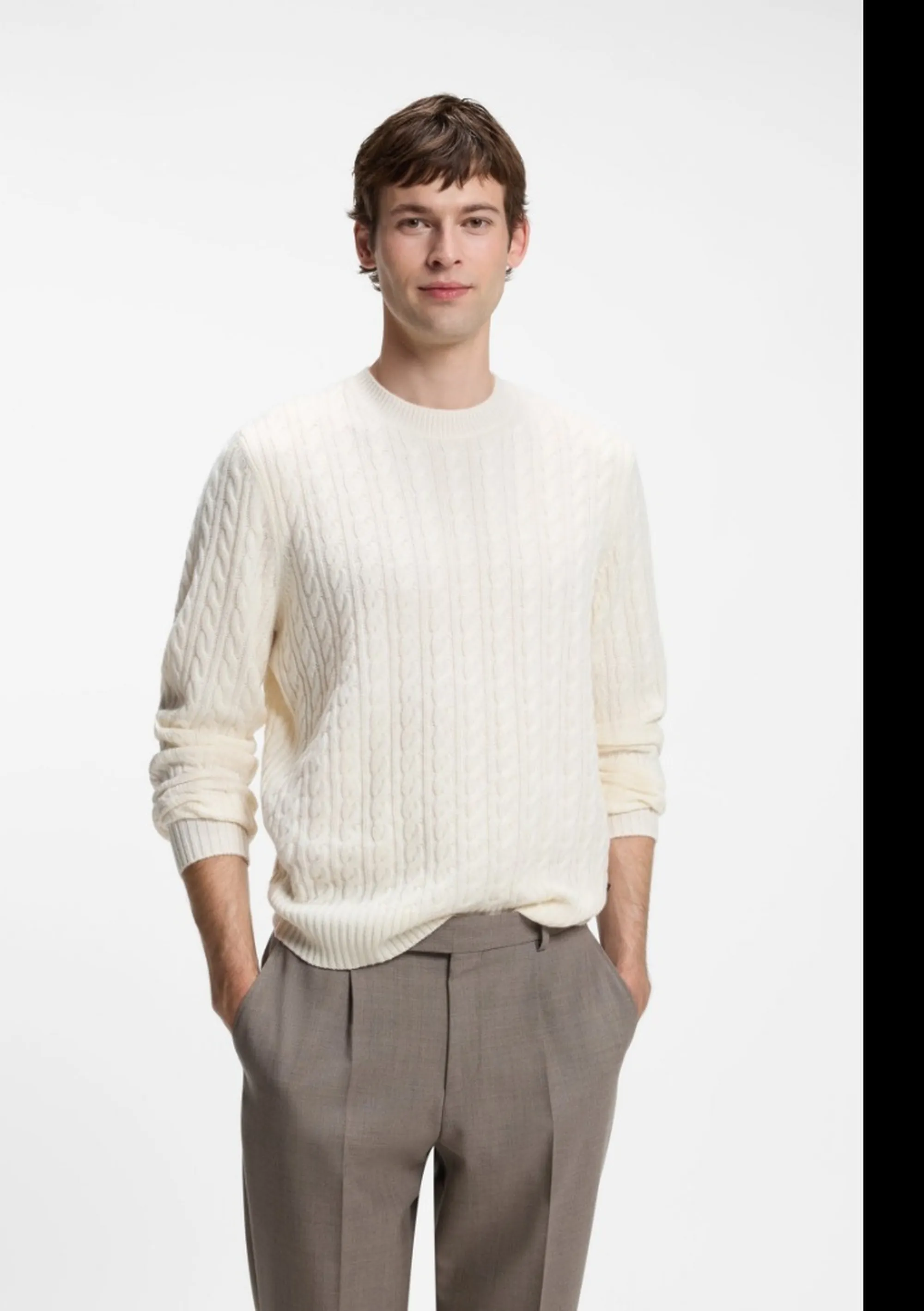 Hugo Boss B'Sweater ' White 50570645 199049