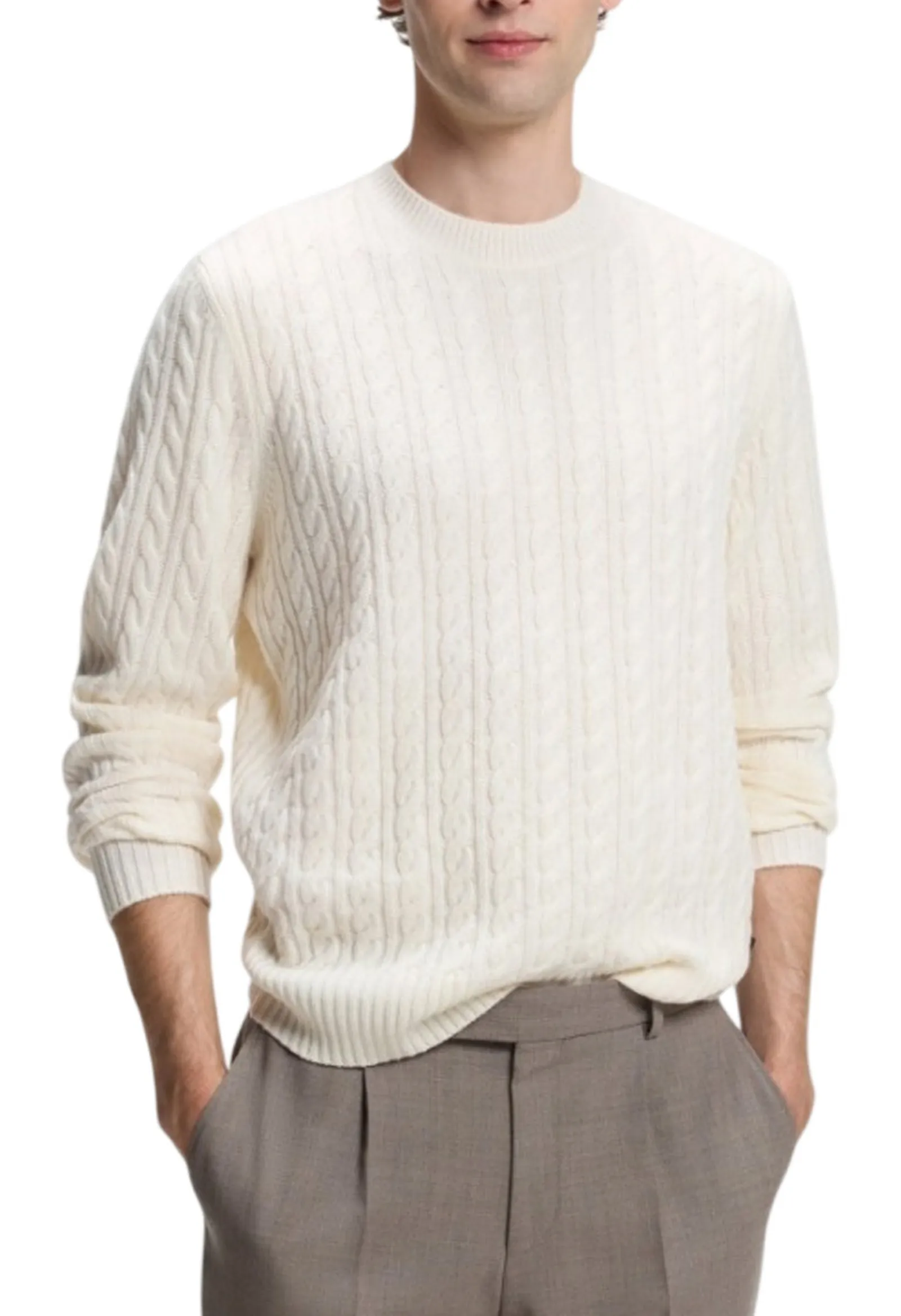 Hugo Boss Maglia Bianco 50570645 199428