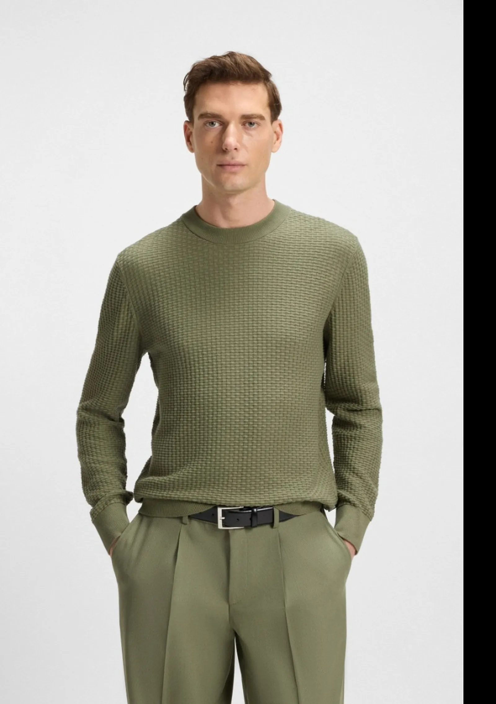 Hugo Boss Maglia Verde 50545283 152727