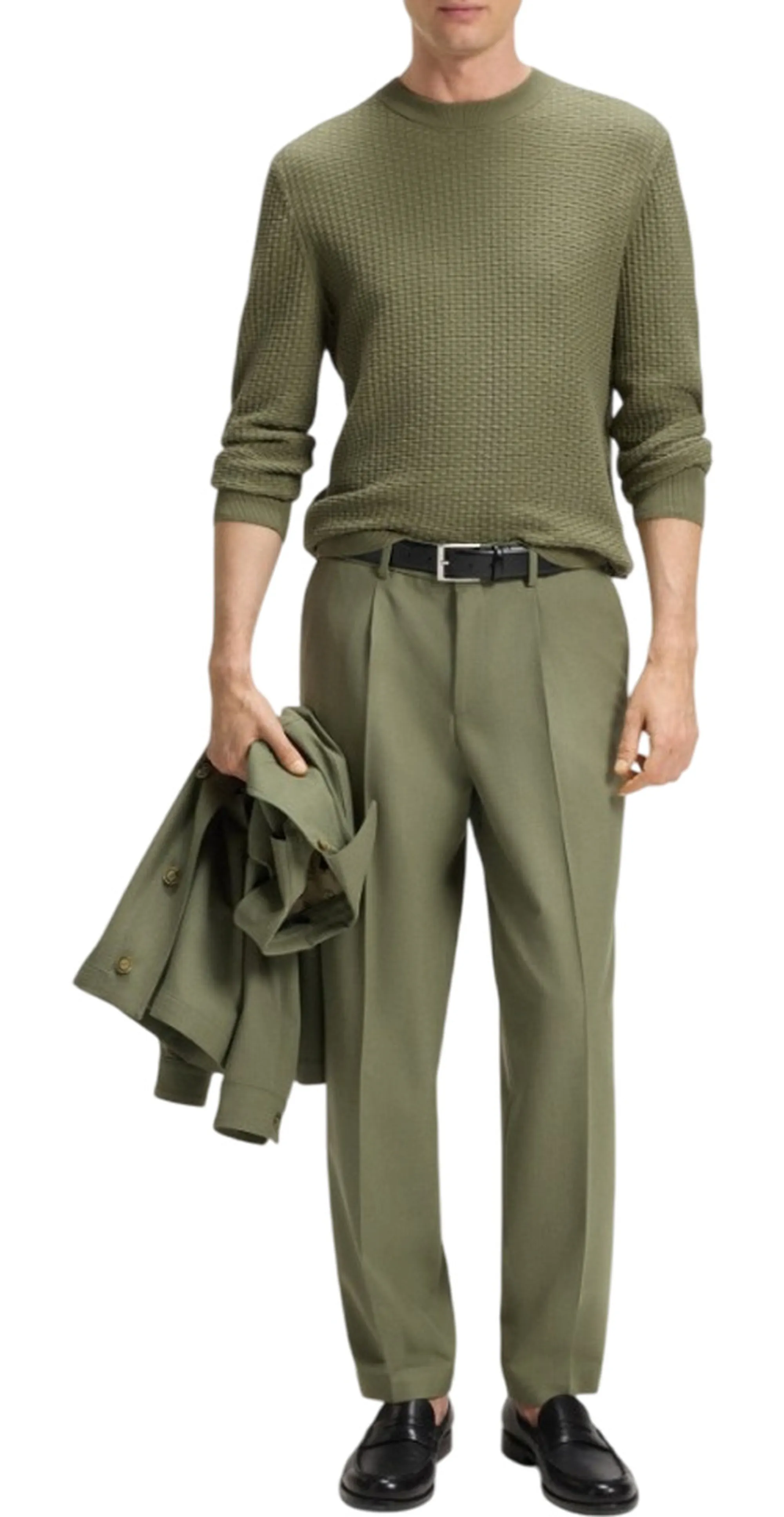Hugo Boss Maglia Verde 50545283 154031